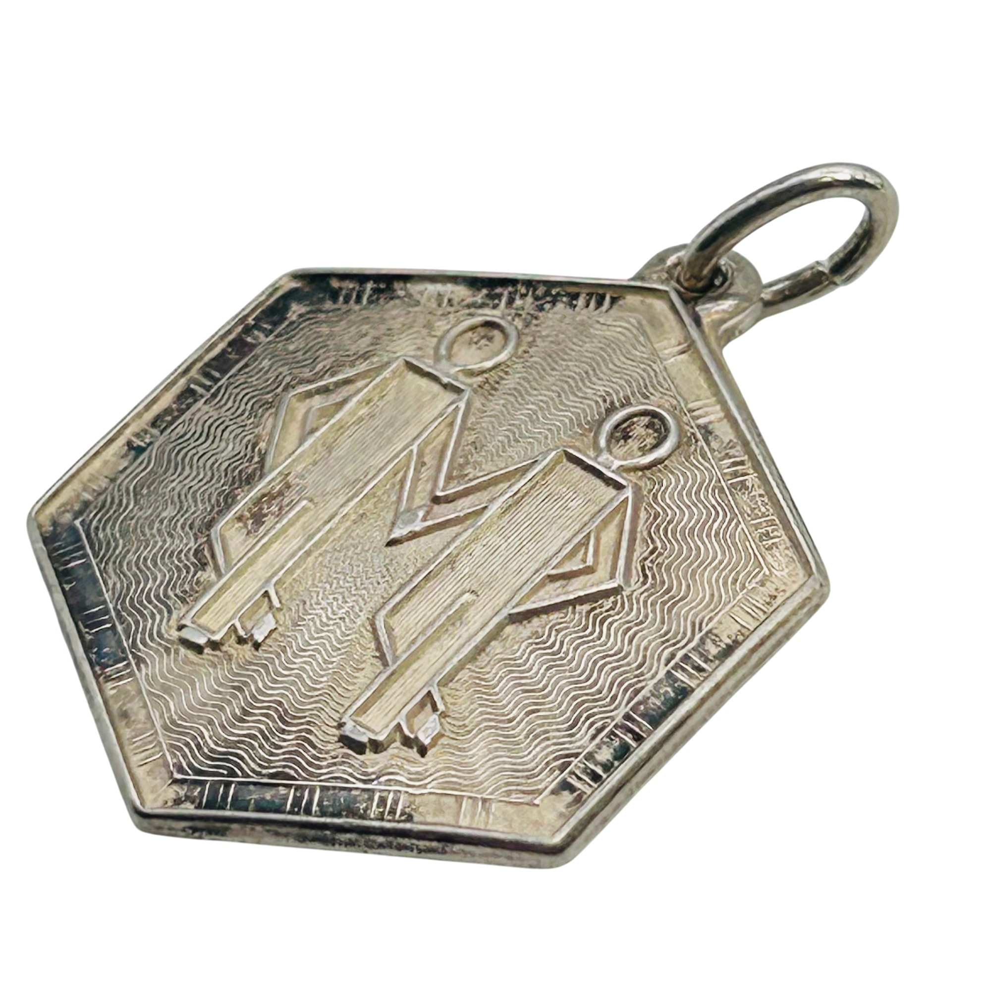 David Andersen Norway Sterling Gemini Pendant