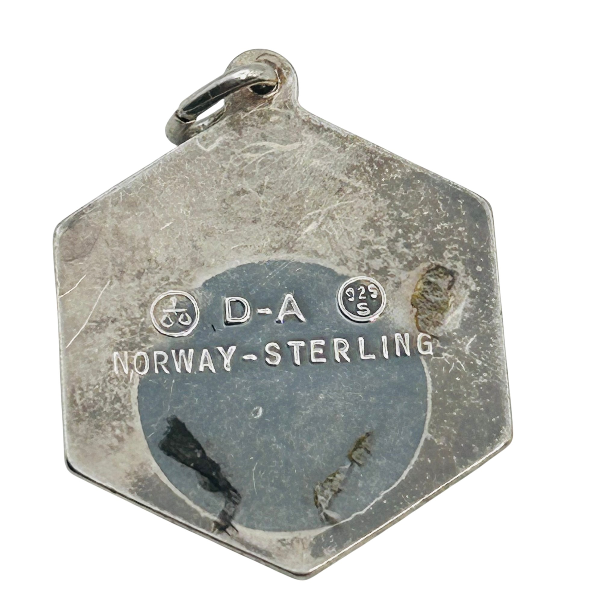 David Andersen Norway Sterling Gemini Pendant