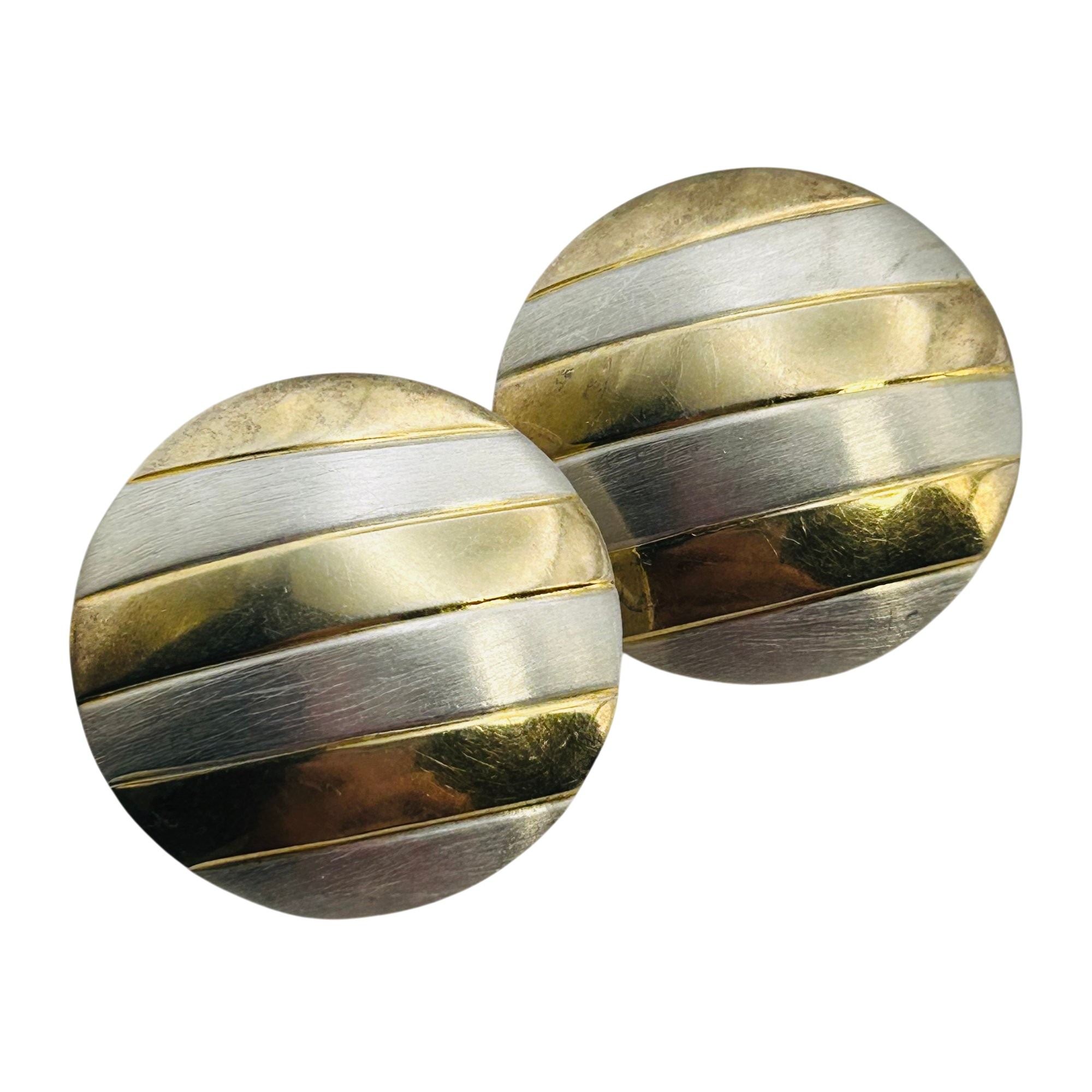 R. Pauli Sterling Medallion Earrings