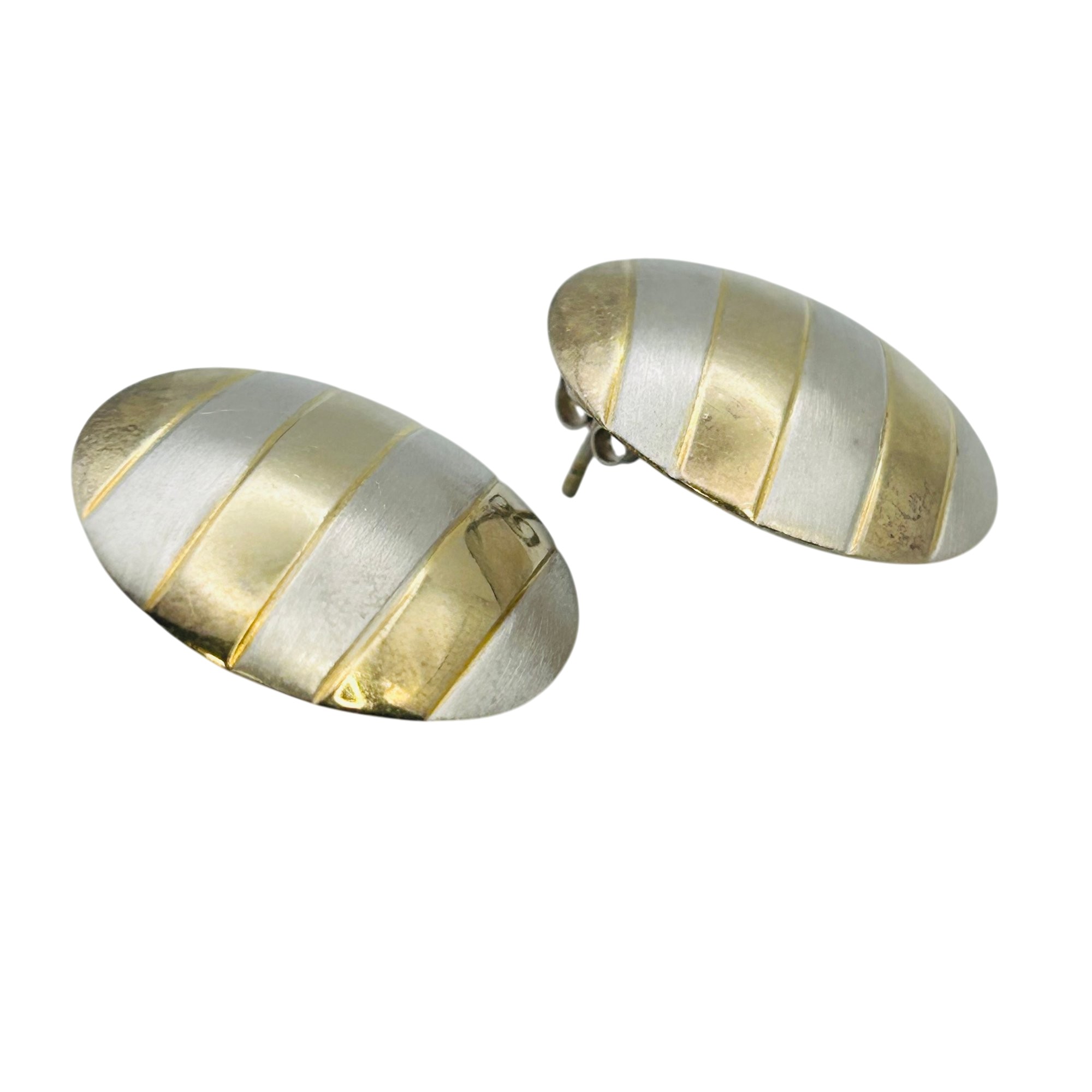 R. Pauli Sterling Medallion Earrings