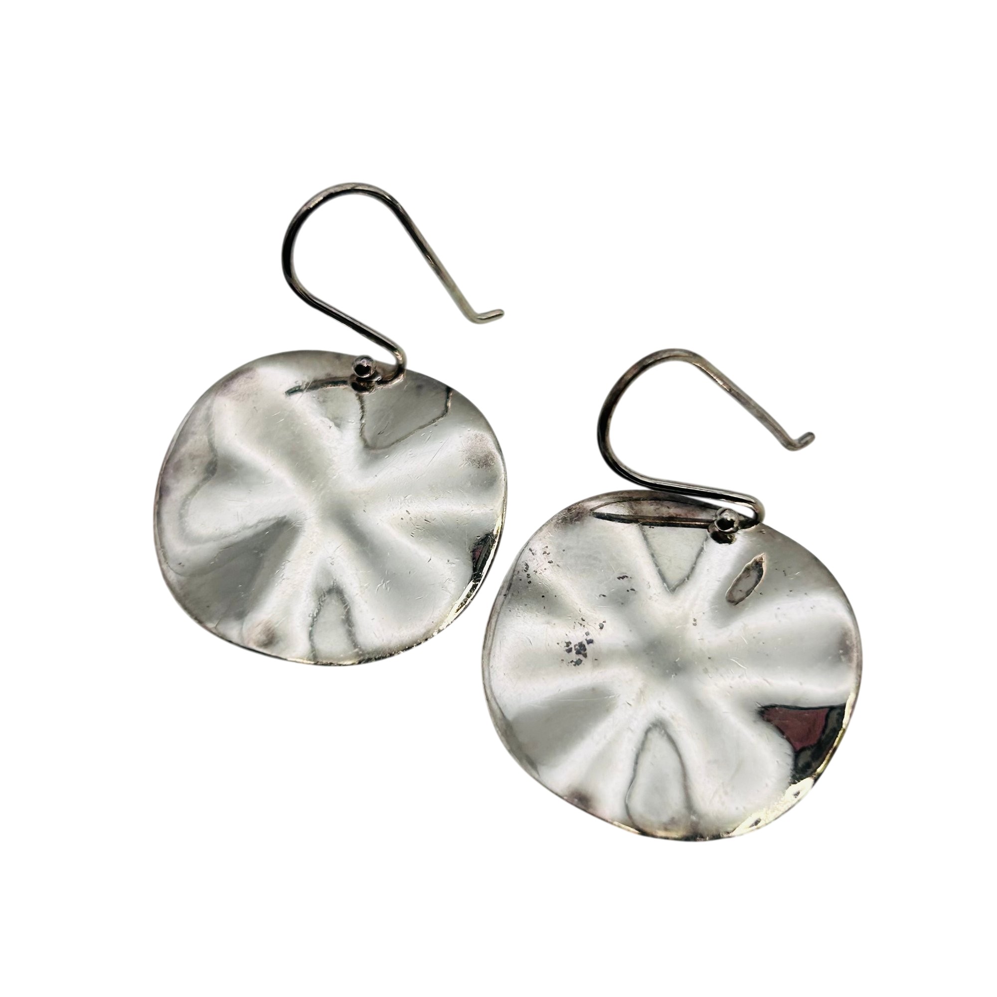 Ippolita Sterling Wavy Disk Earrings