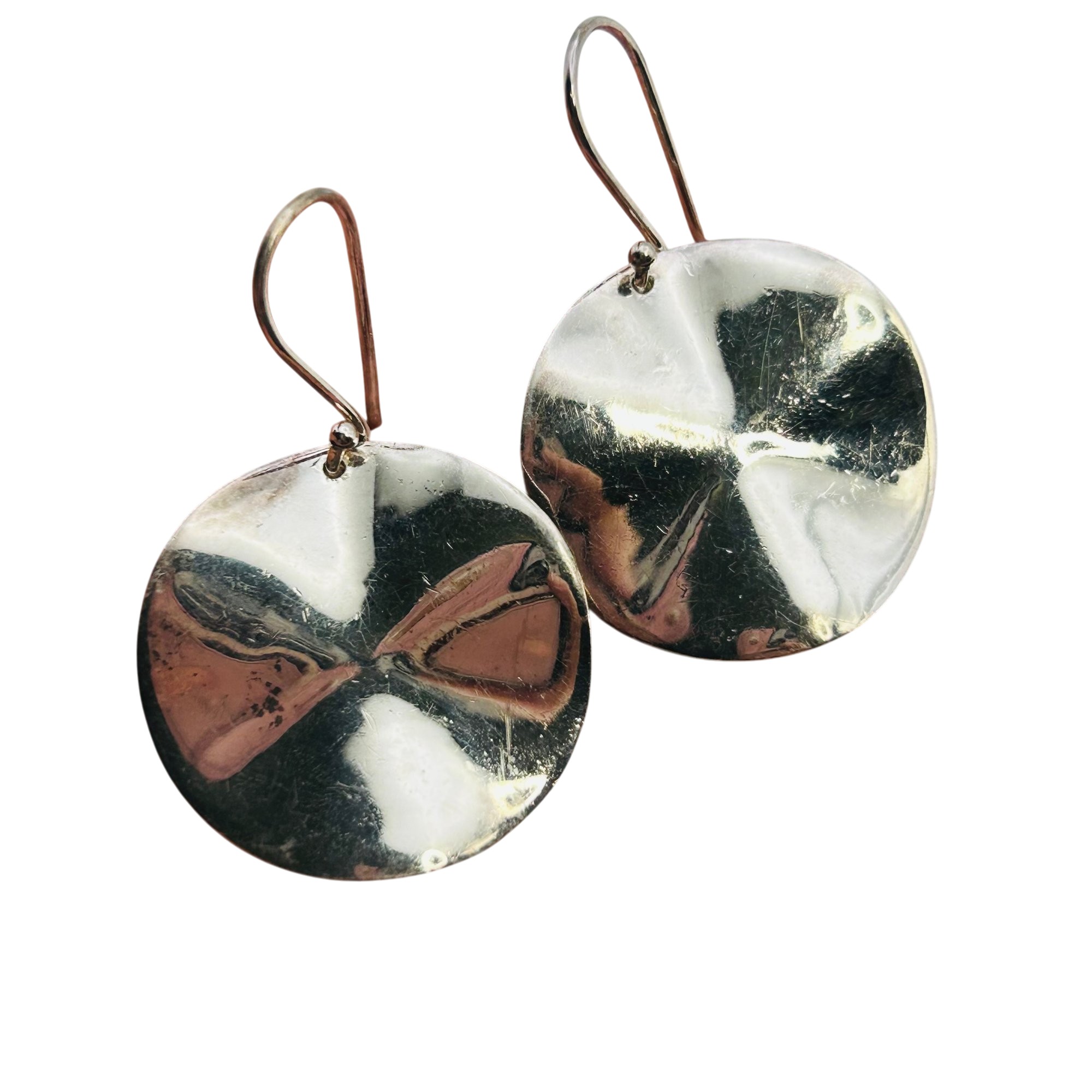 Ippolita Sterling Wavy Disk Earrings