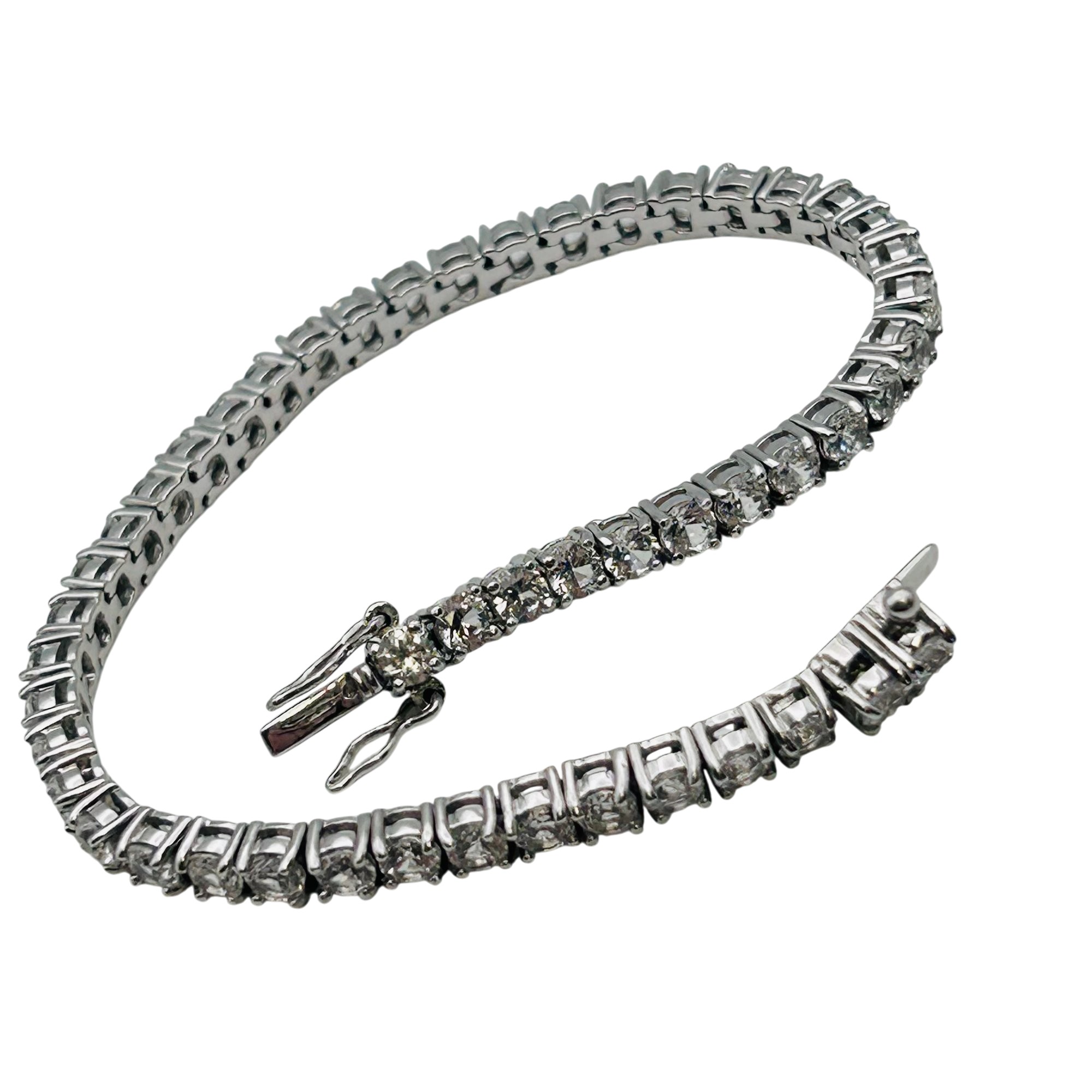 OTC Sterling Moissanite Tennis Bracelet