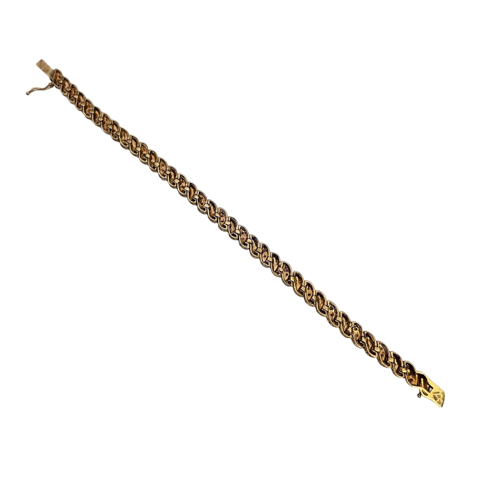 Sterling Diamond Tennis Bracelet