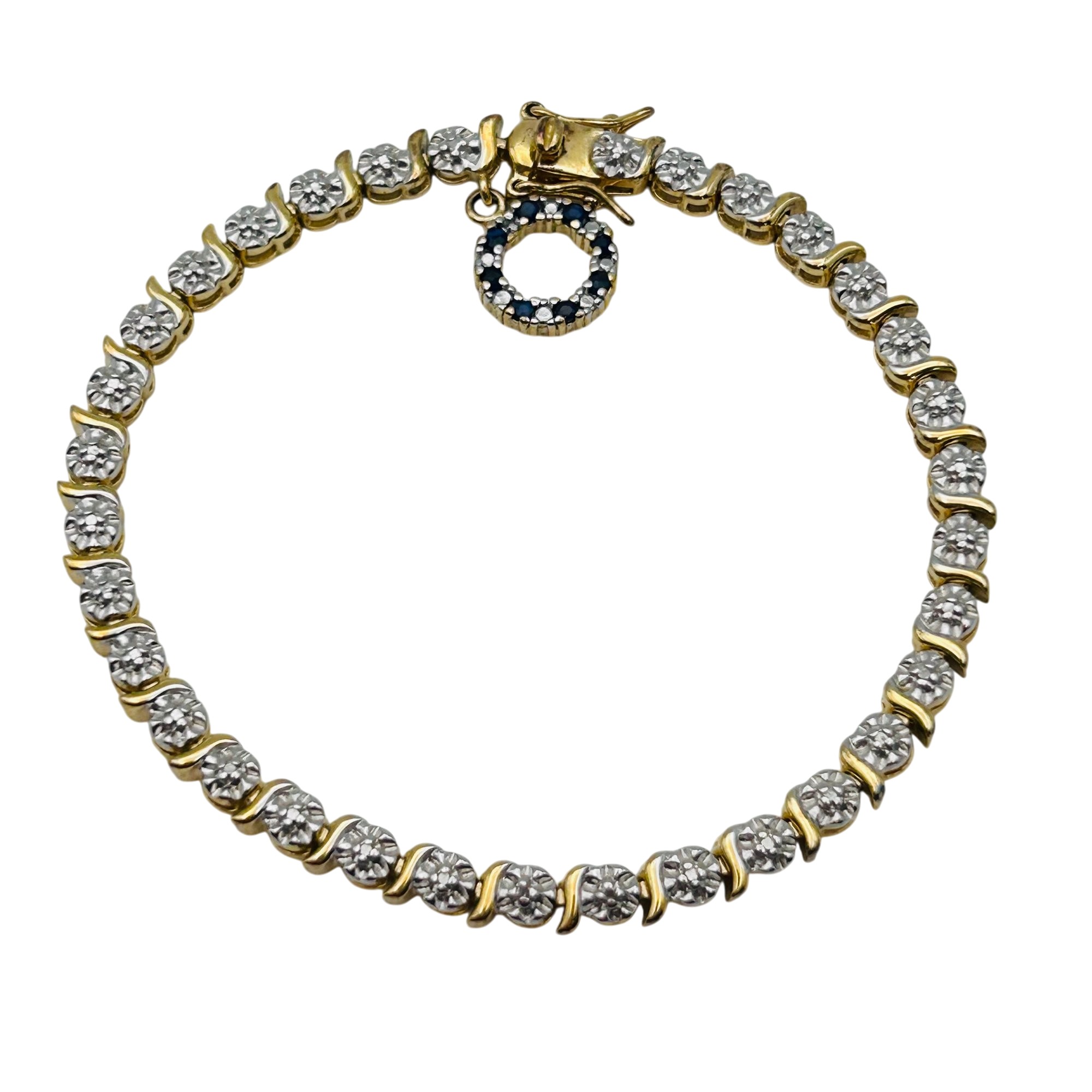 Ross Simons Sterling Diamond Tennis Bracelet