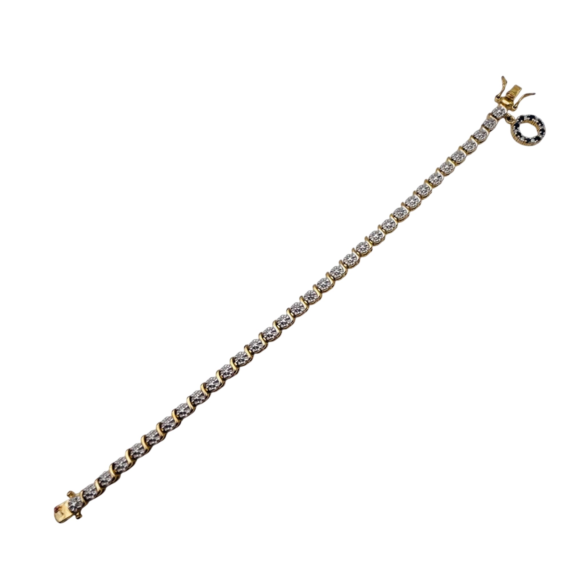 Ross Simons Sterling Diamond Tennis Bracelet