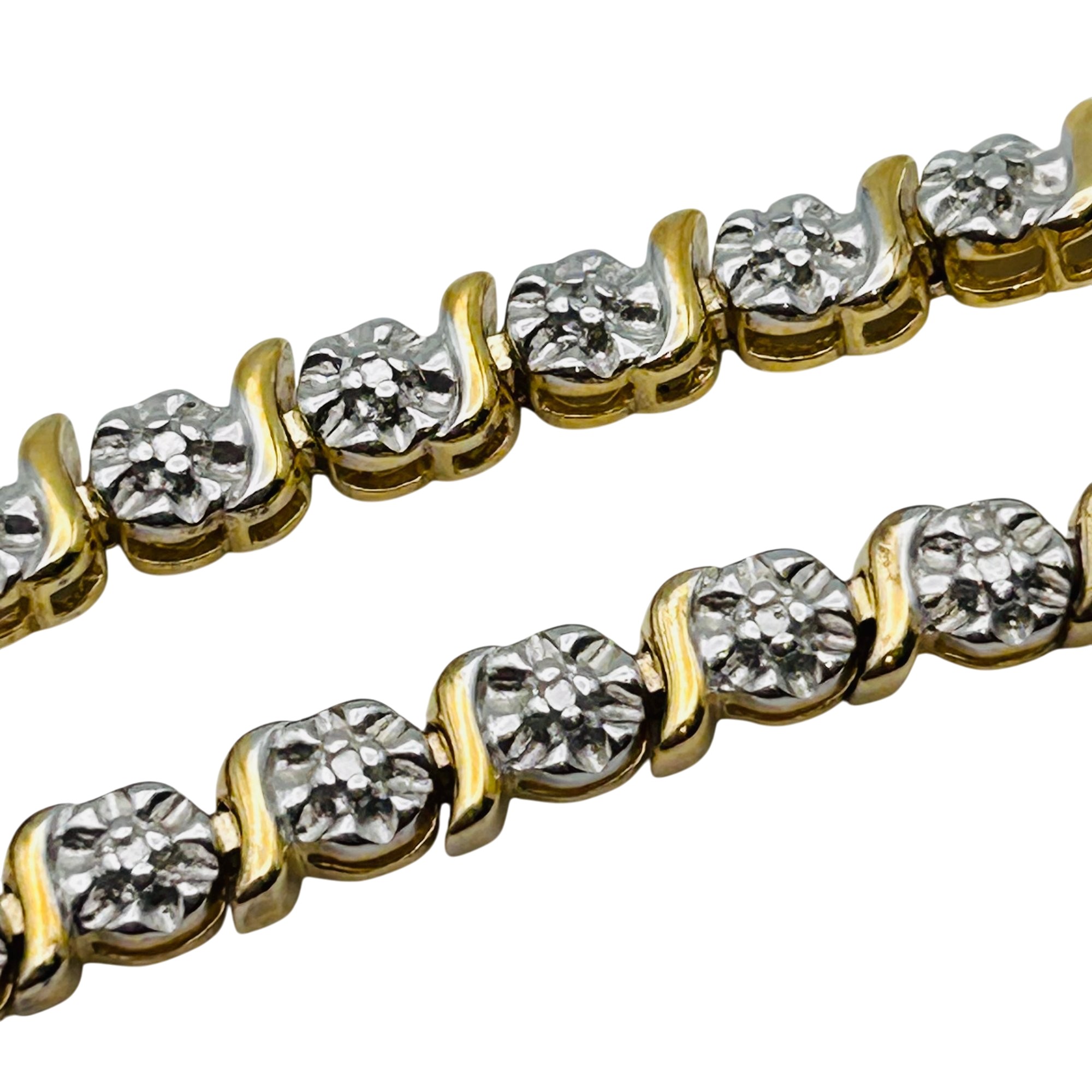 Ross Simons Sterling Diamond Tennis Bracelet