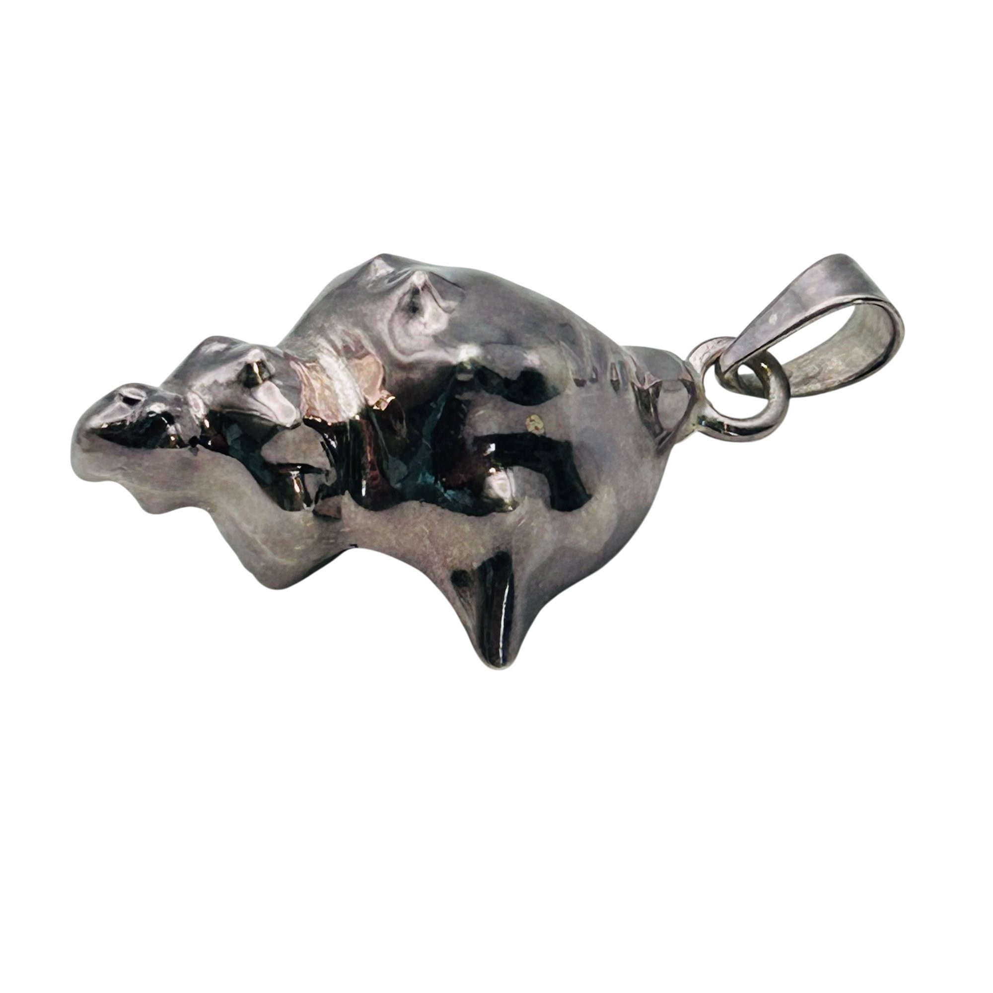 Mexico Sterling Shell Pendant