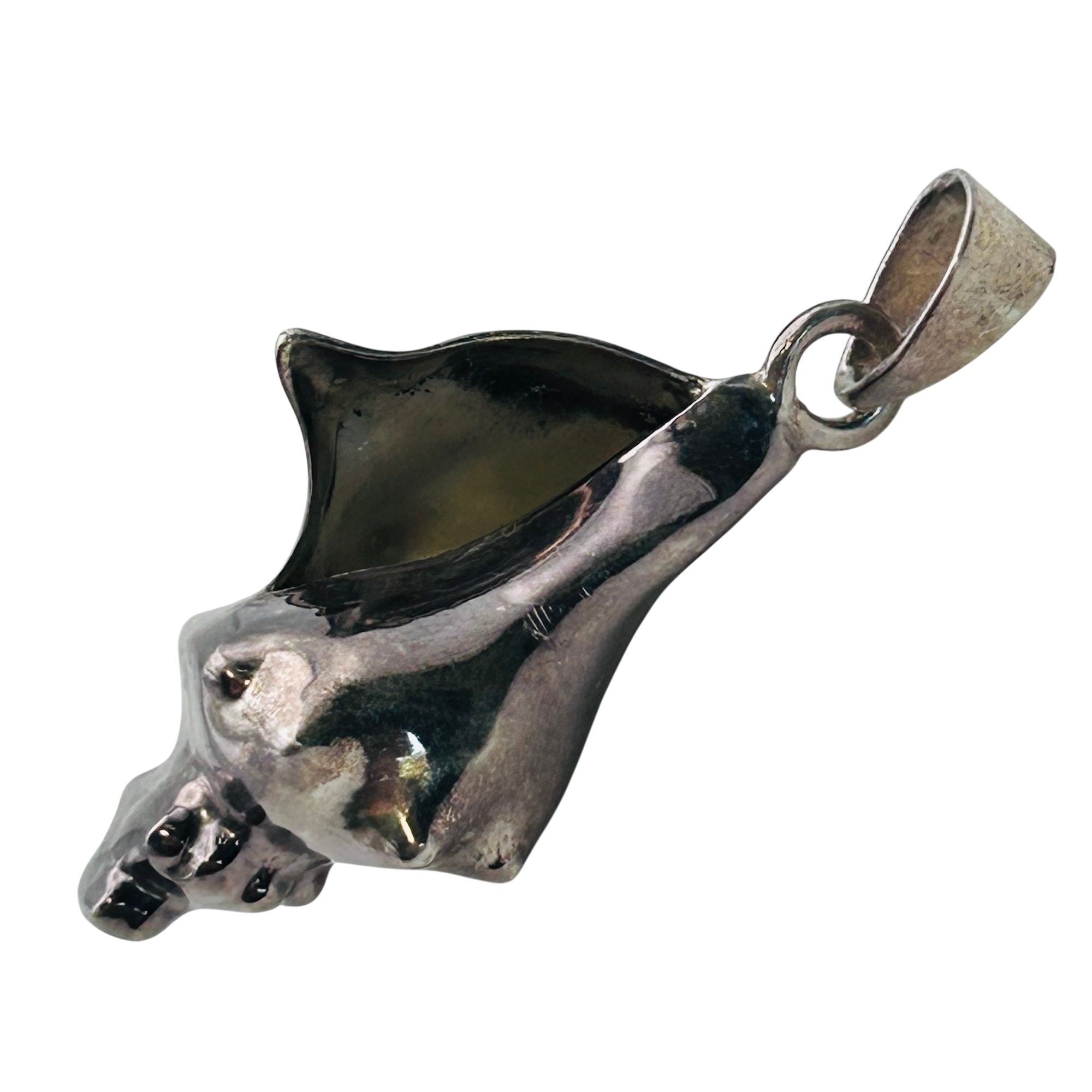Mexico Sterling Shell Pendant