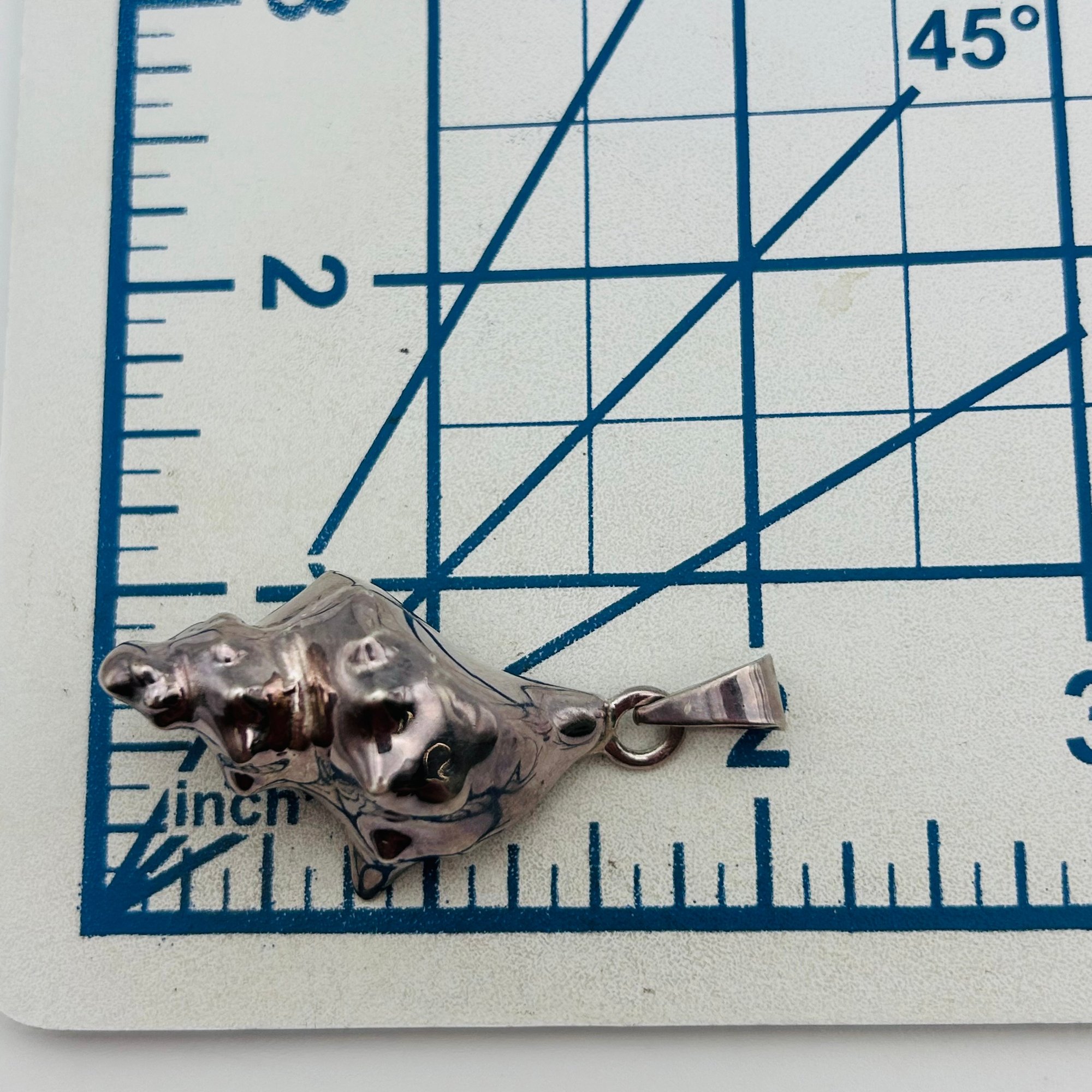 Mexico Sterling Shell Pendant