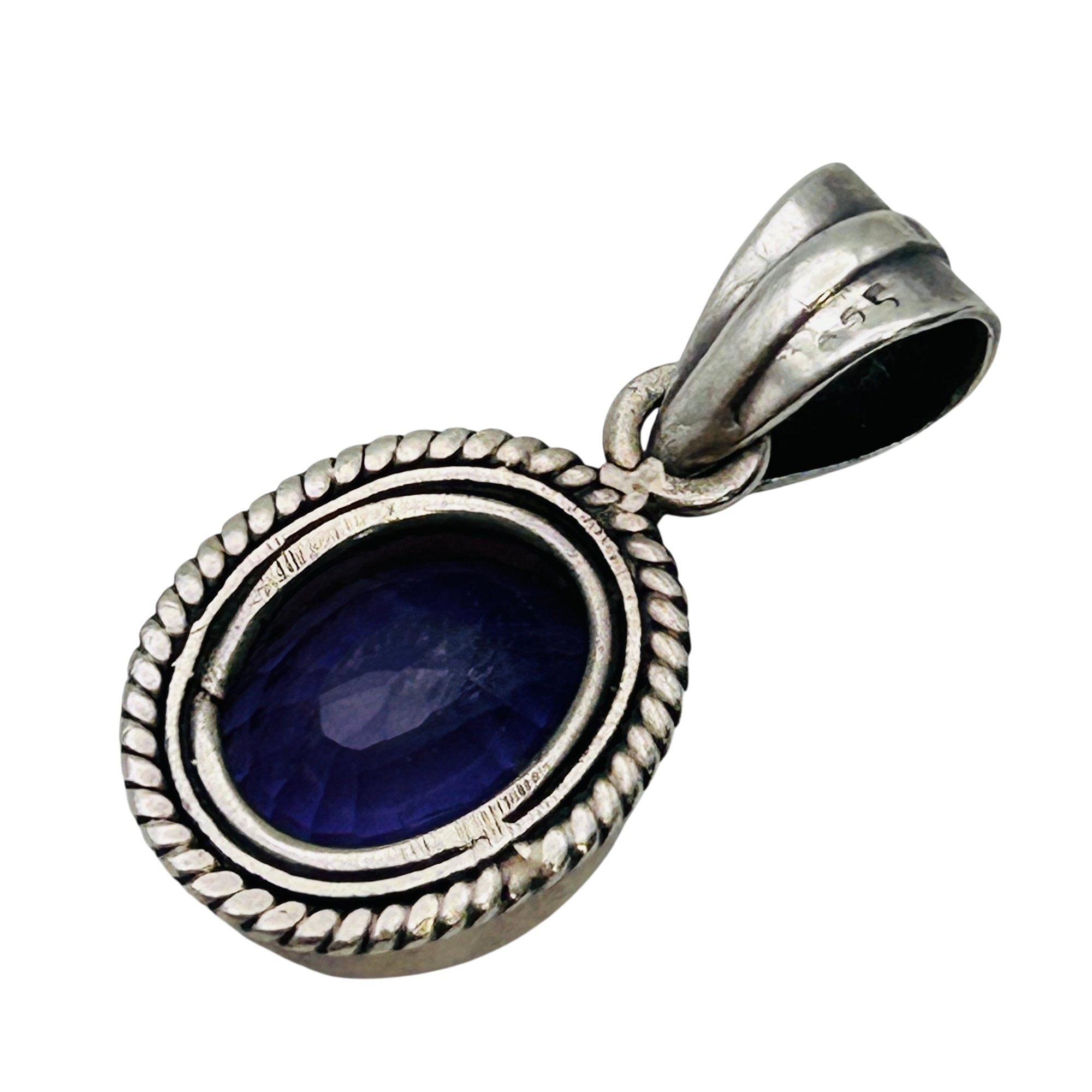 Sterling Amethyst Pendant