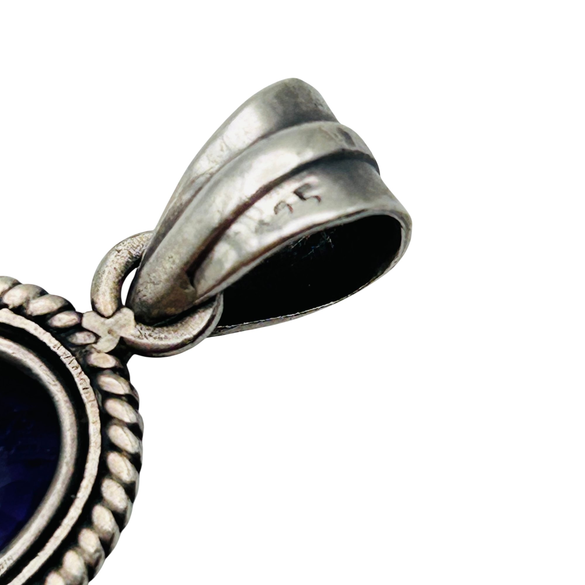 Sterling Amethyst Pendant