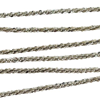 Sterling Rope Chain Necklace |2.2g