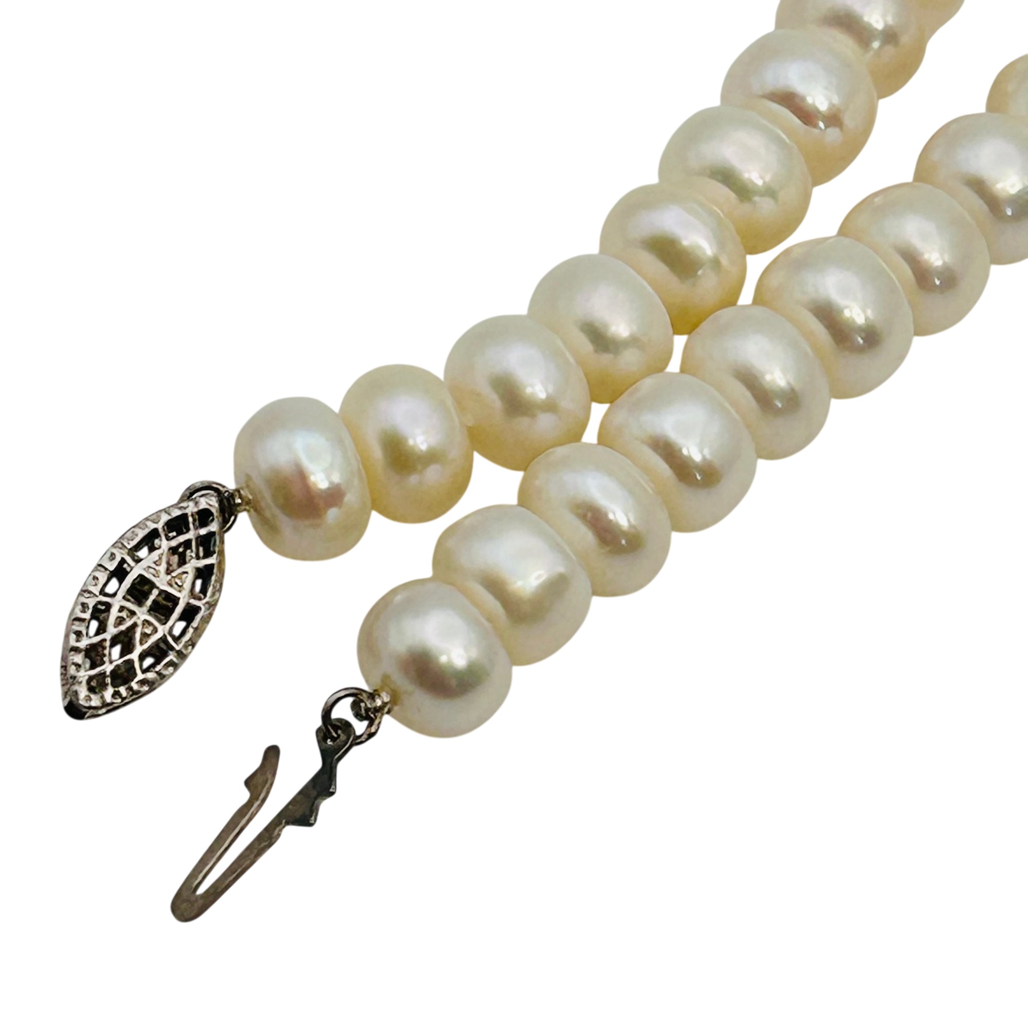 Sterling Pearl Necklace