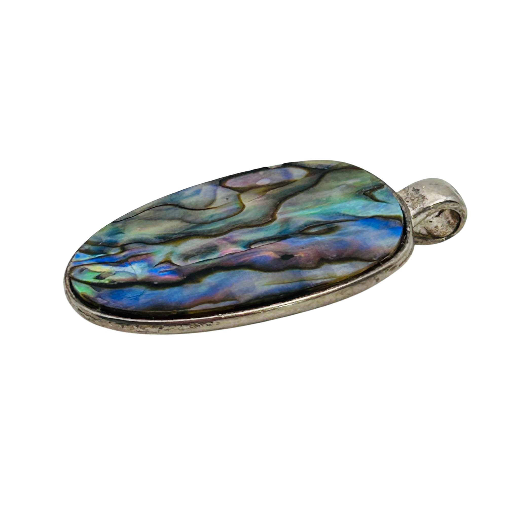 Sterling Abalone Pendant