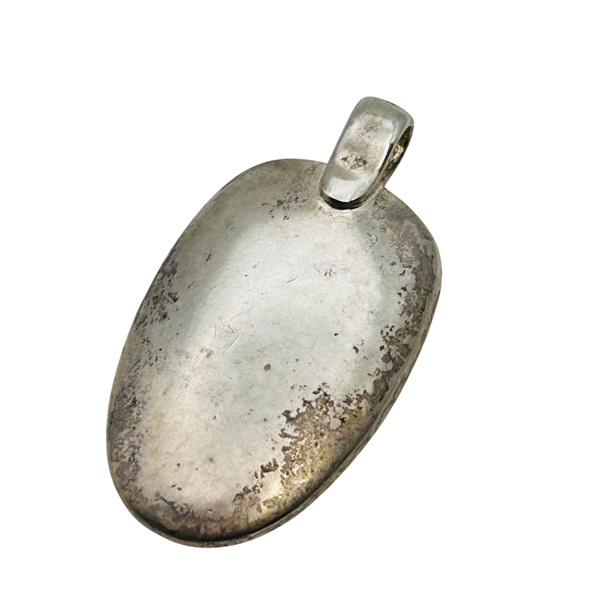 Sterling Abalone Pendant
