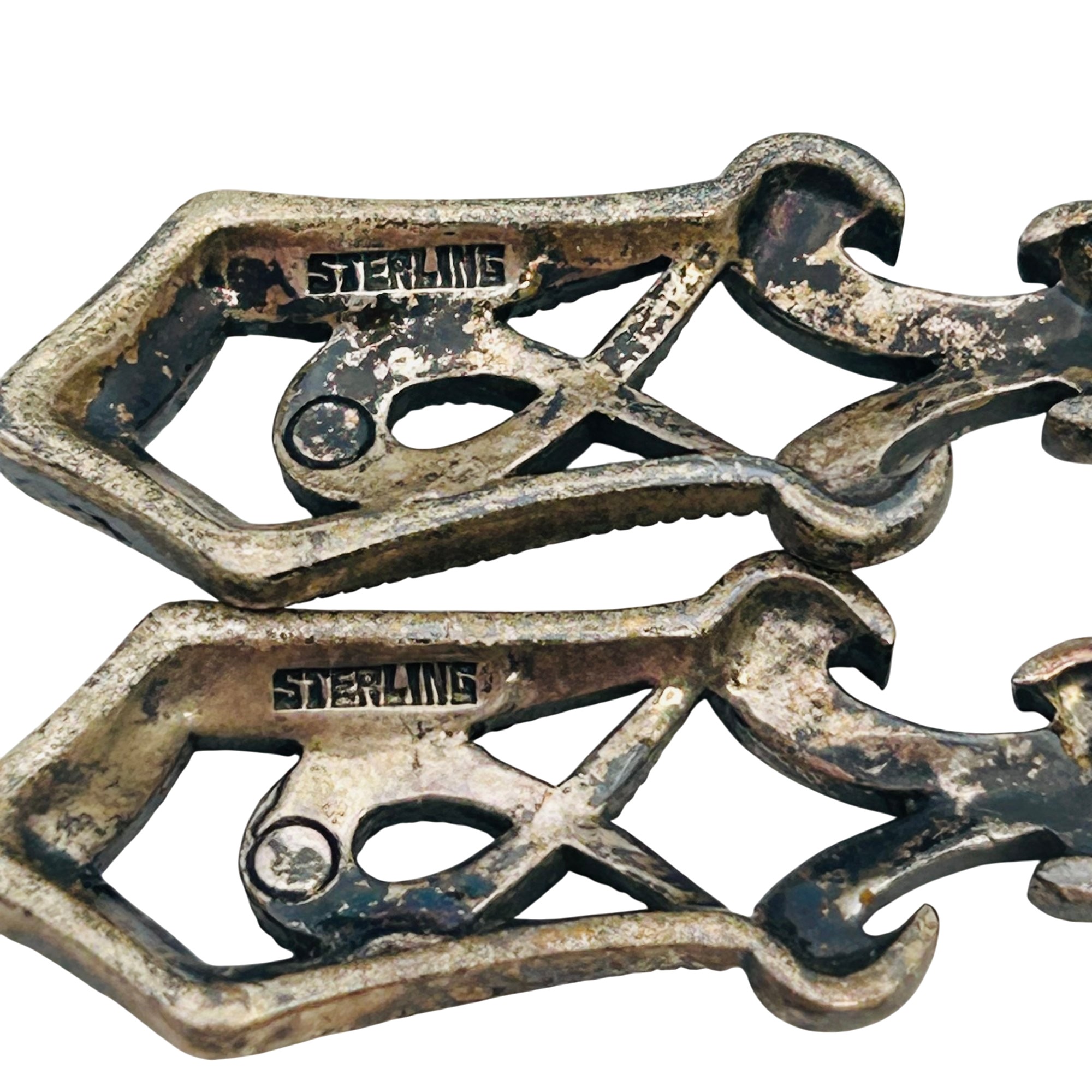 Judith Jack Sterling Marcasite Earrings