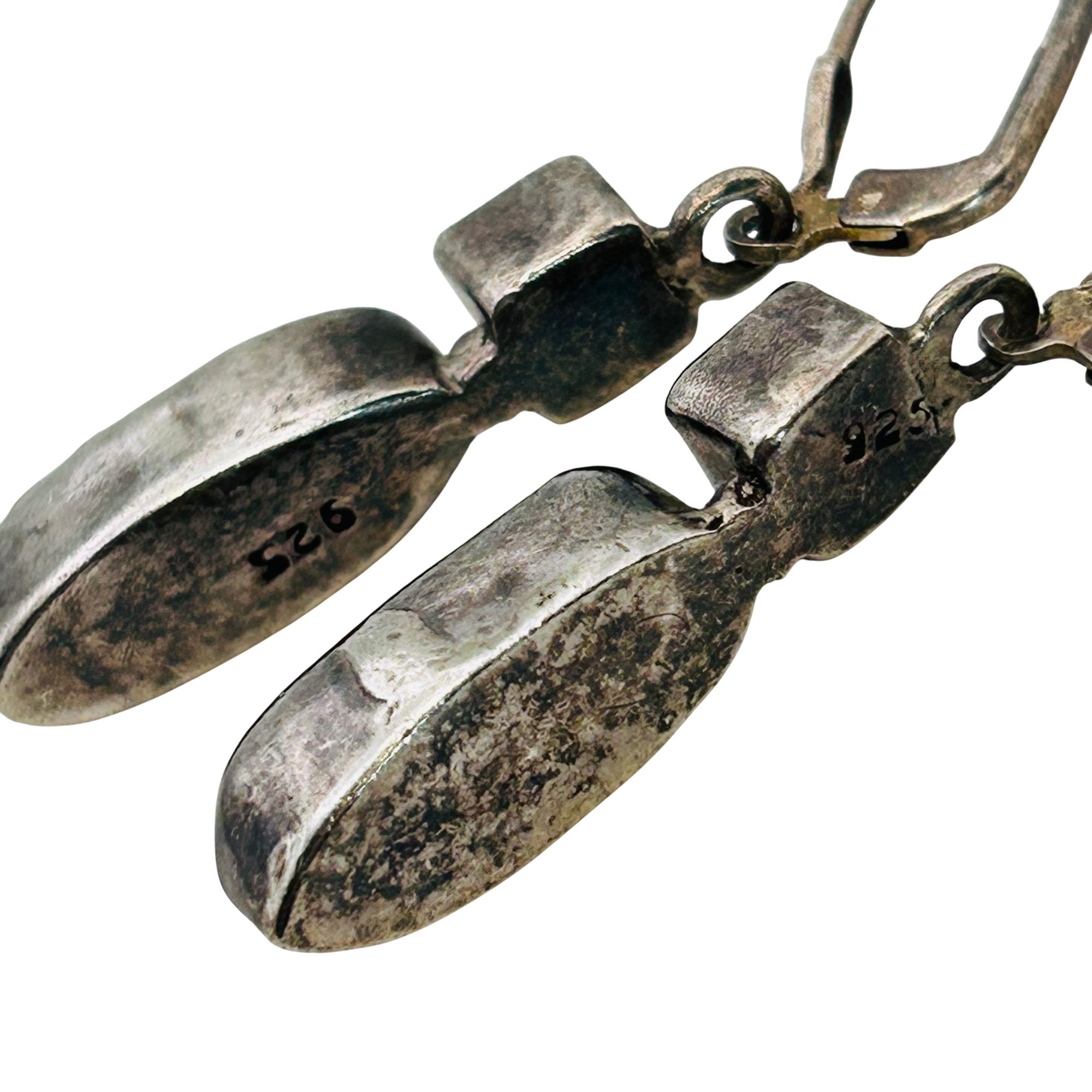 Sterling Abalone Earrings