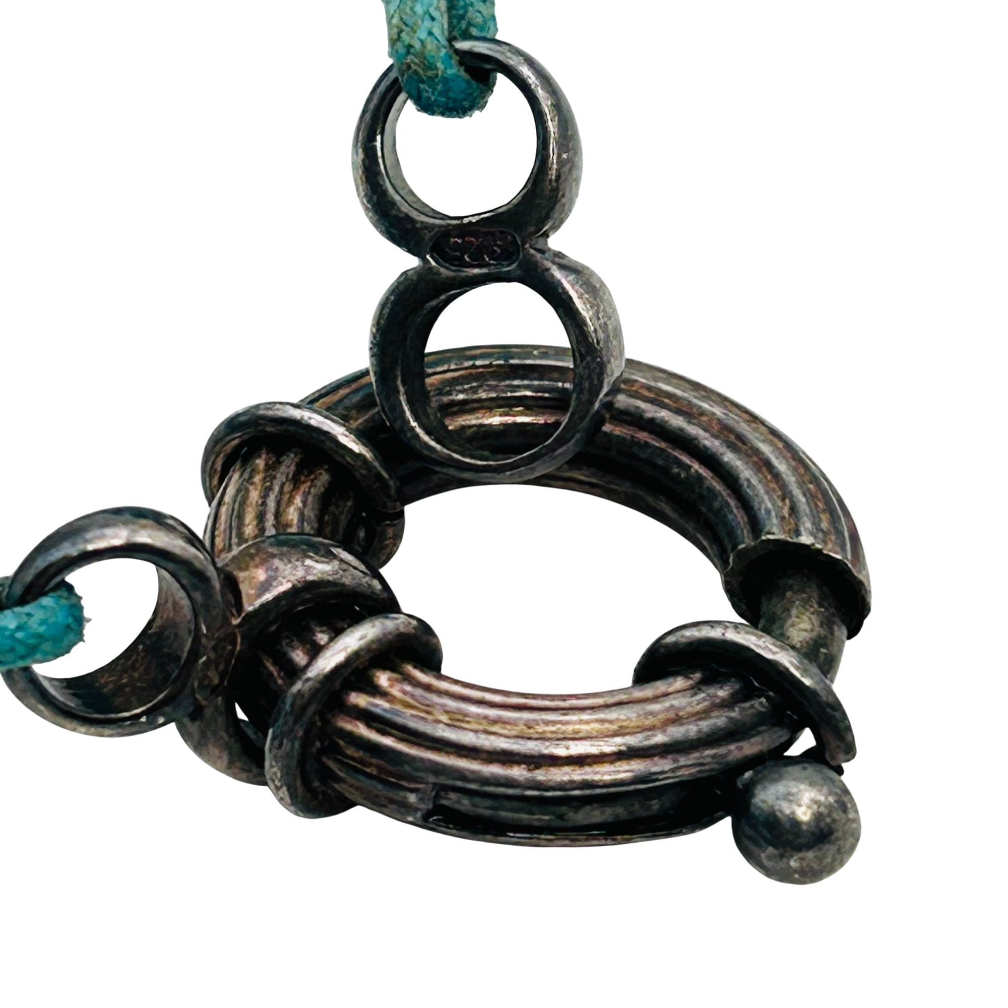 Sterling Chunky Turquoise Necklace