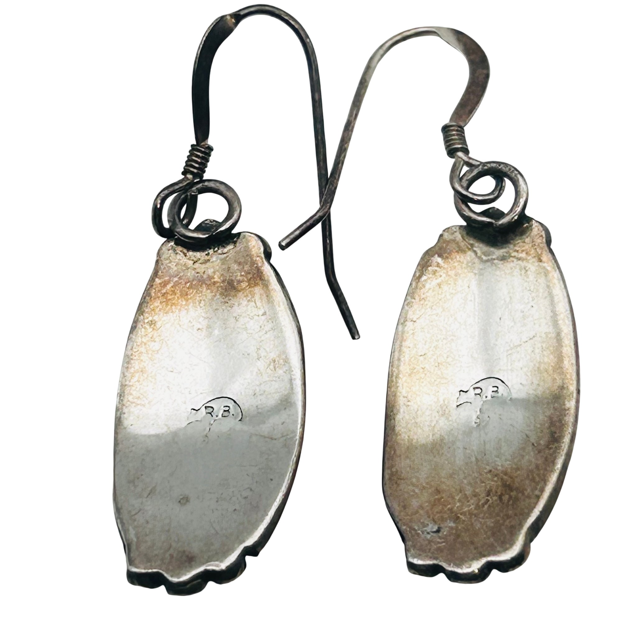 Running Bear Sterling Turquoise Earrings