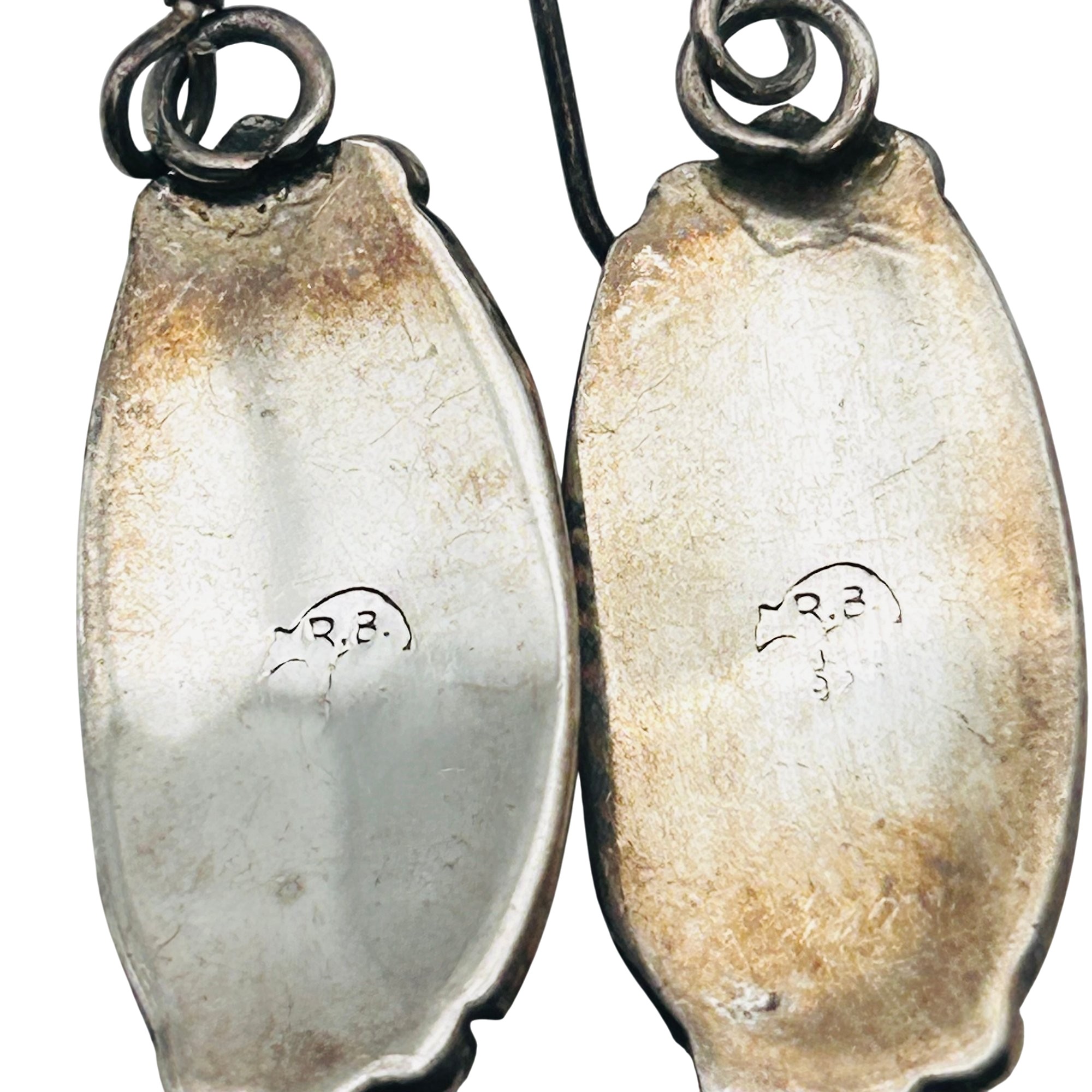Running Bear Sterling Turquoise Earrings