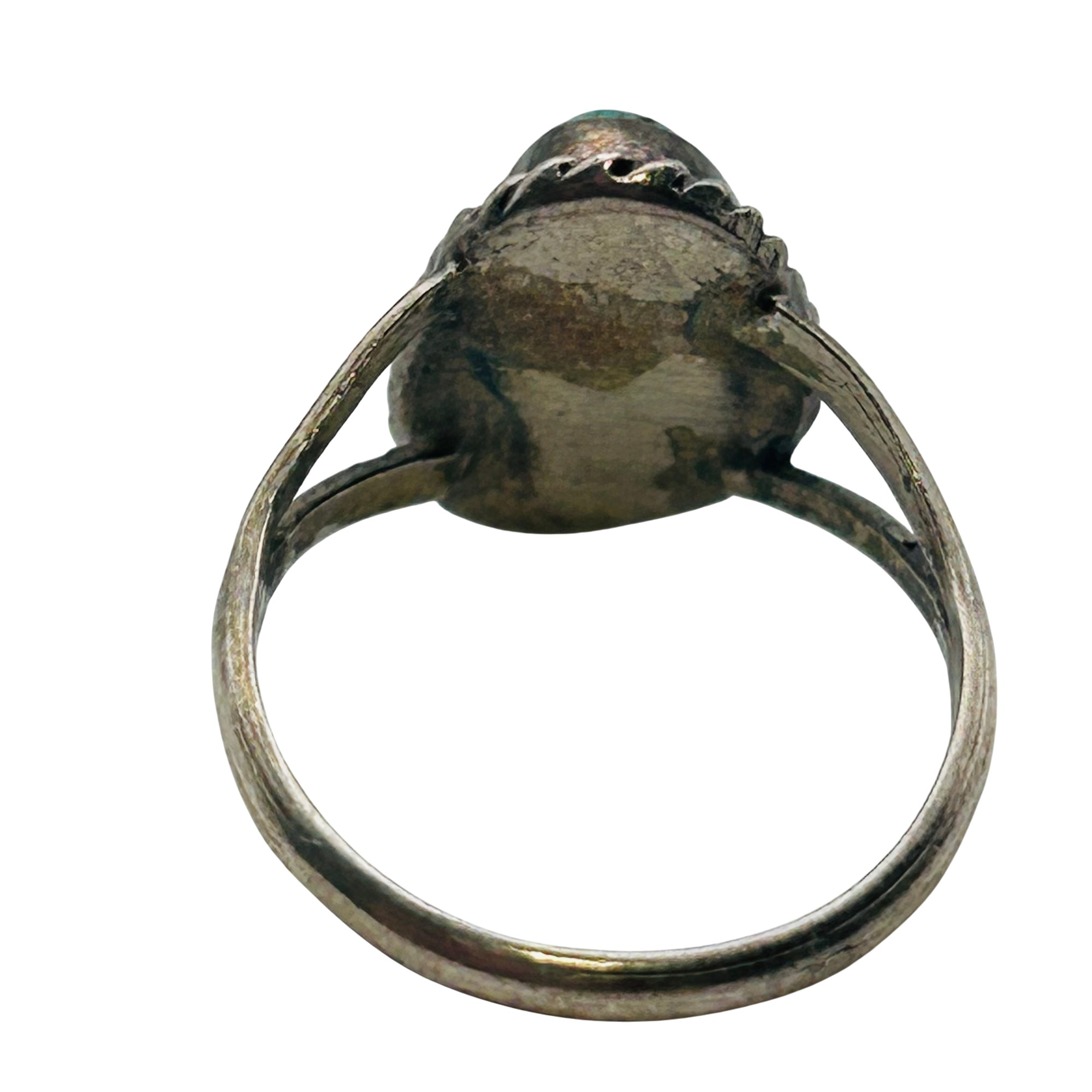 Navajo Sterling Turquoise Ring Sz 5