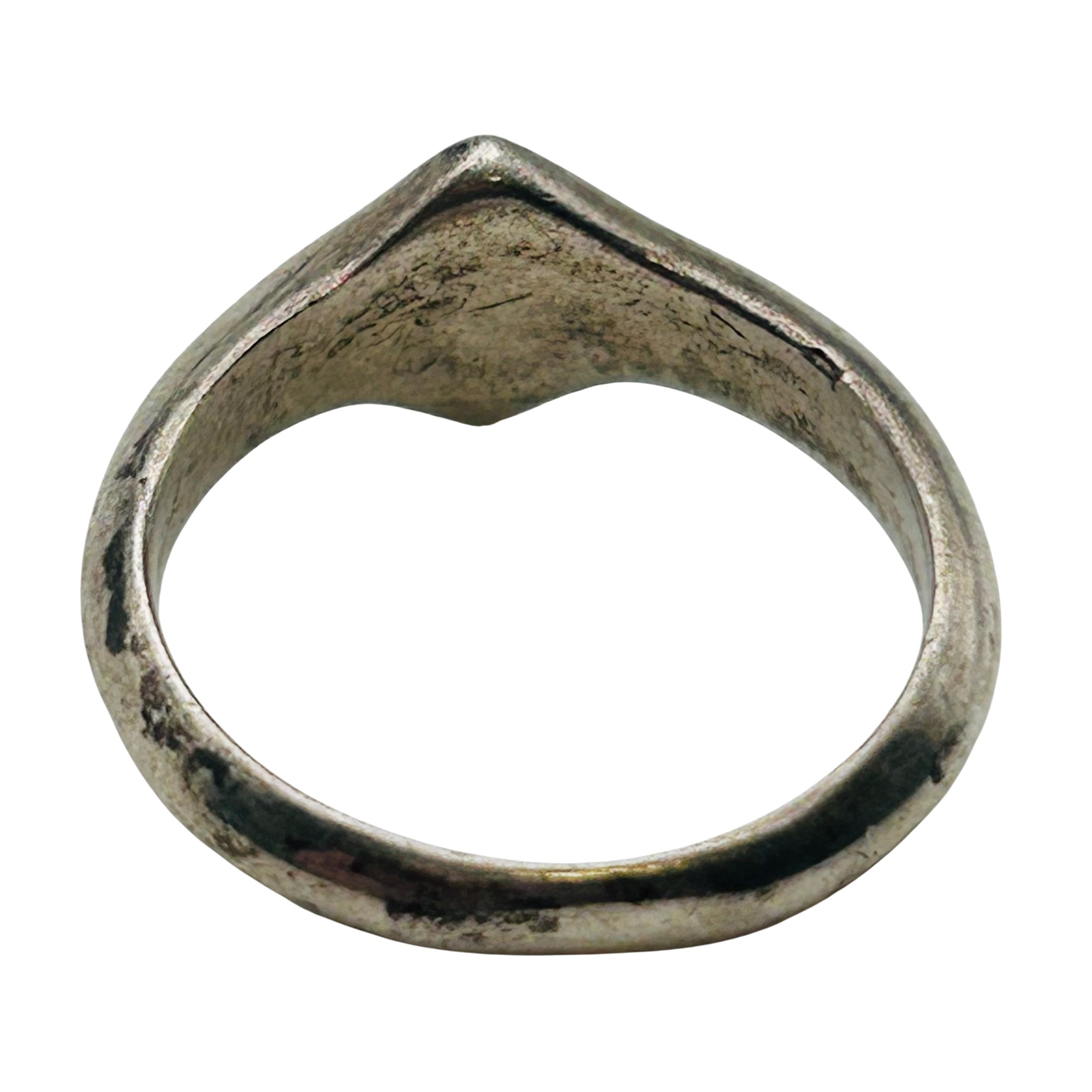 Southwest Sterling Turquoise Ring Sz 7