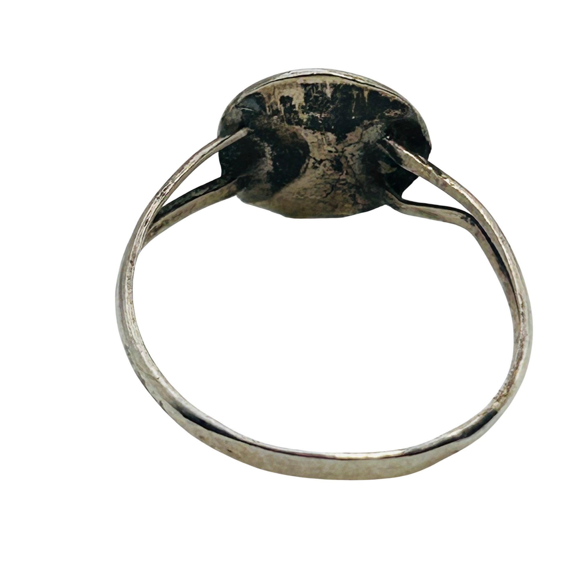 Sterling Bear Claw Ring Sz 7