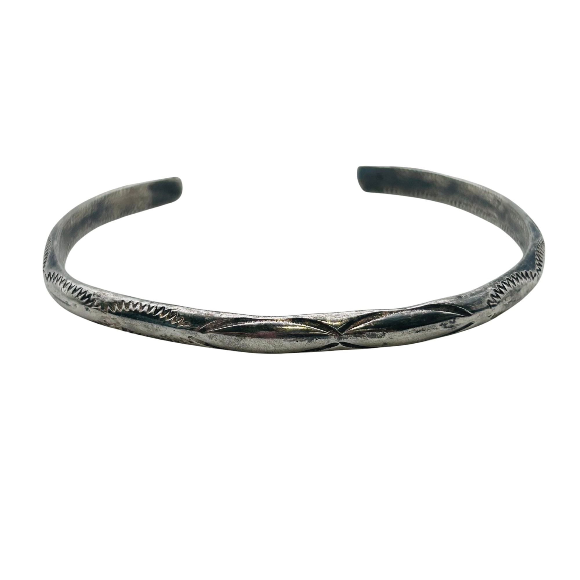 Native Sterling Cuff Bracelet