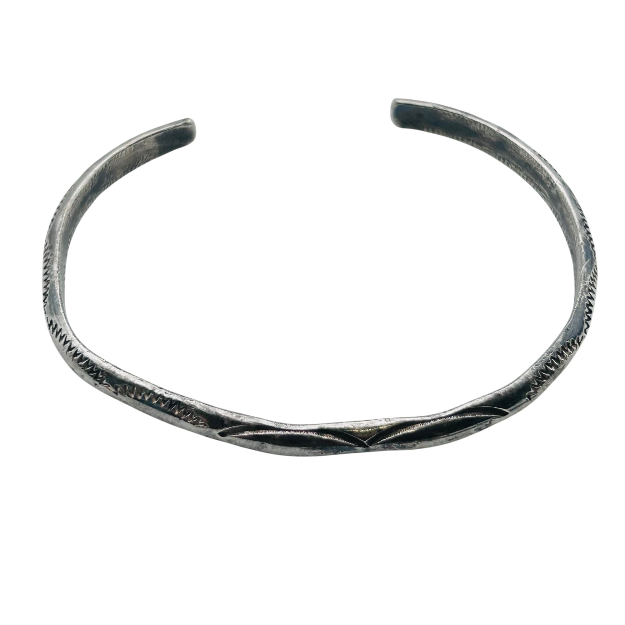 Native Sterling Cuff Bracelet