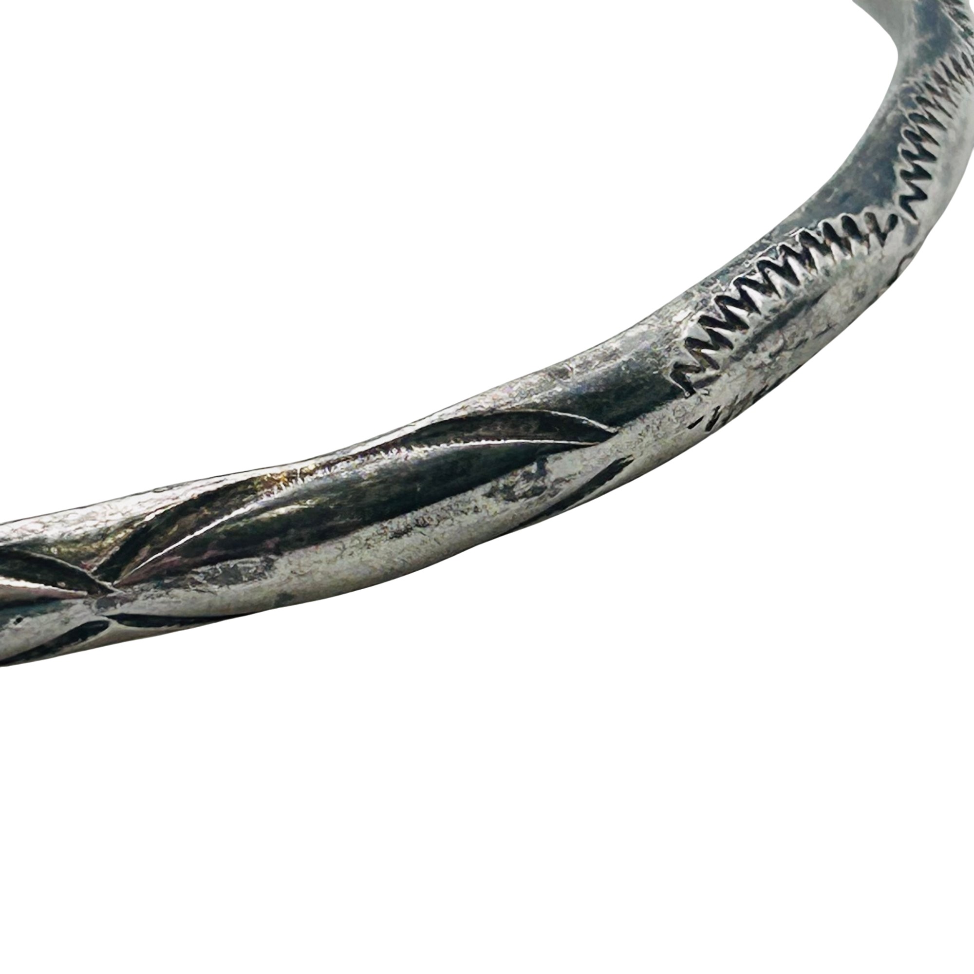 Native Sterling Cuff Bracelet
