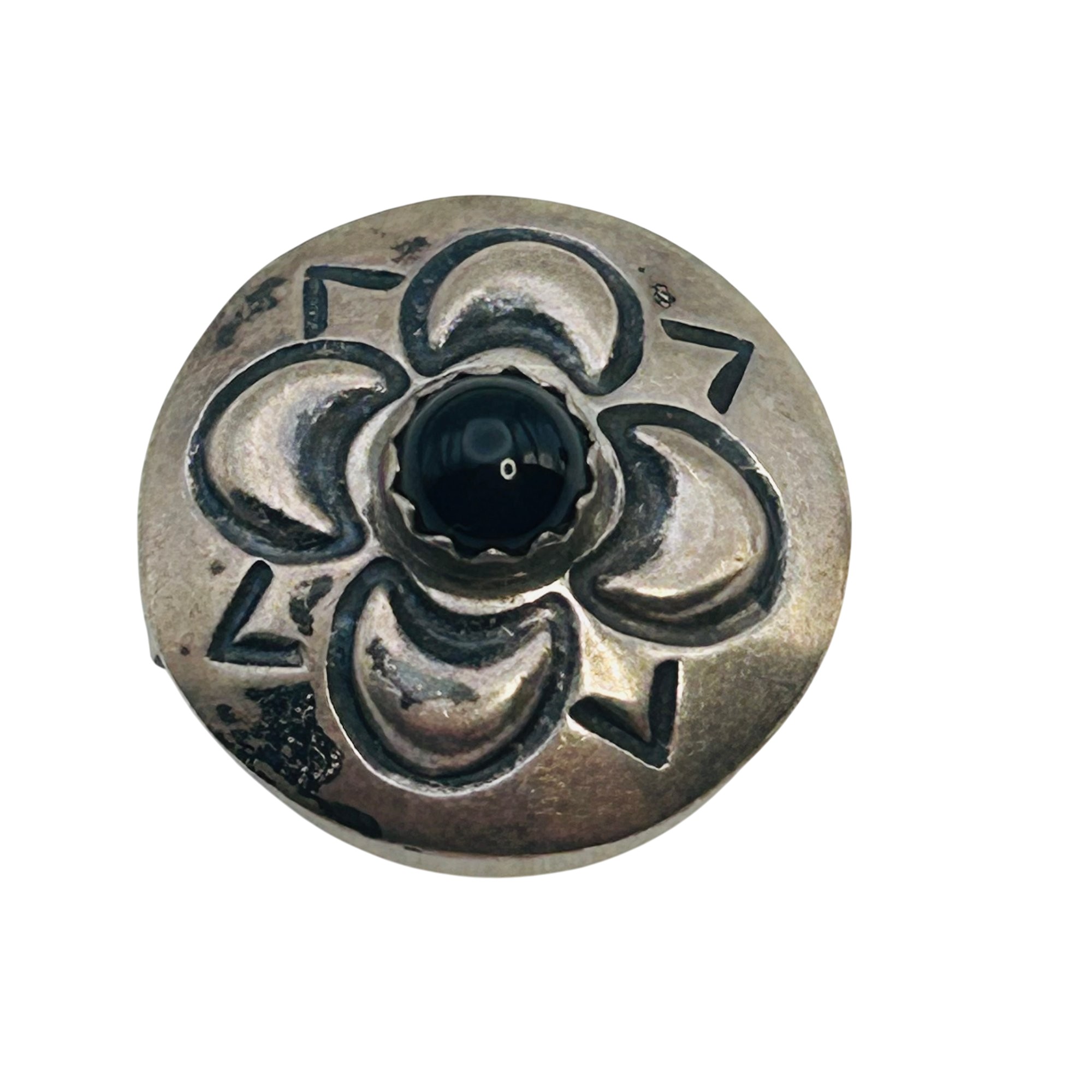 Native Sterling Button Cover