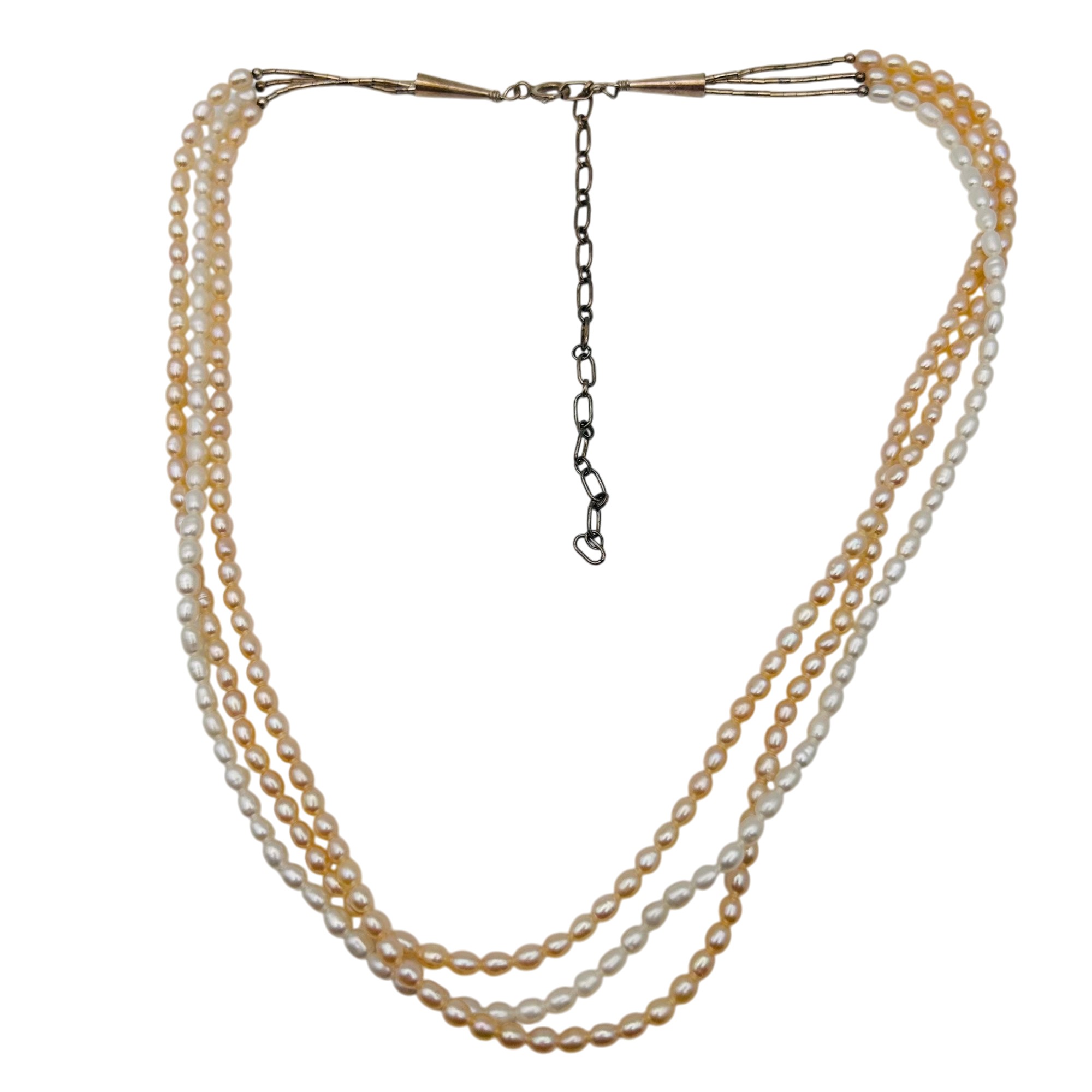 Carolyn Pollack Sterling Pearl Necklace