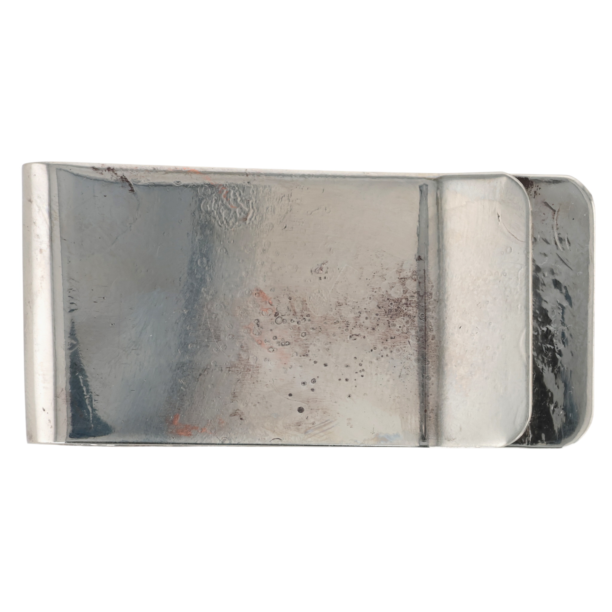 Genevieve Francisco Navajo Sterling Bear Paw Money Clip