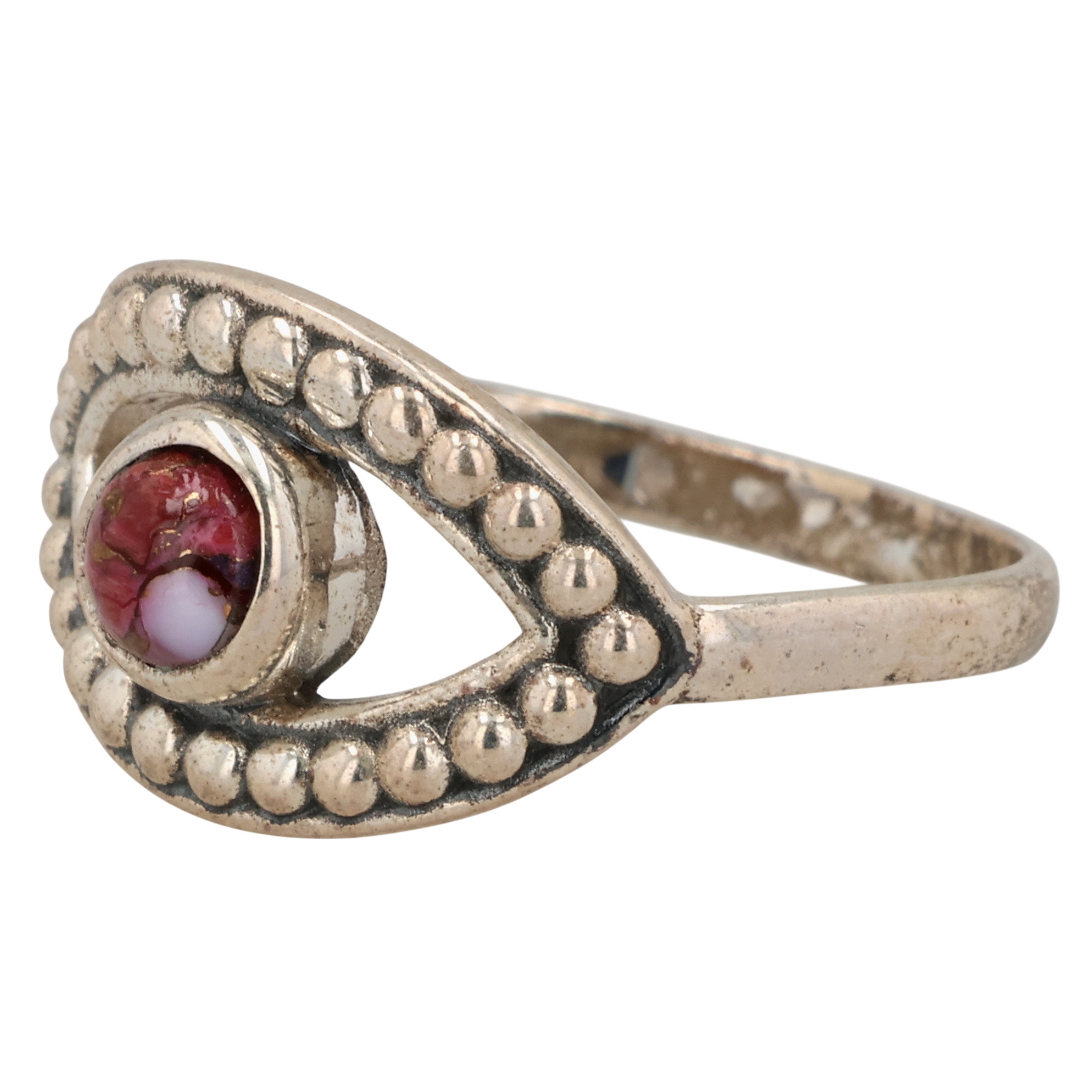 HaDa Collection Sterling Dahlia Ring Sz 8.75