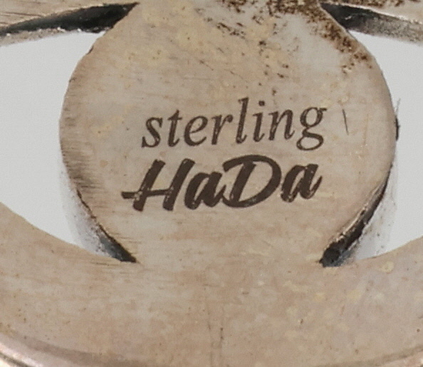 HaDa Collection Sterling Dahlia Ring Sz 8.75