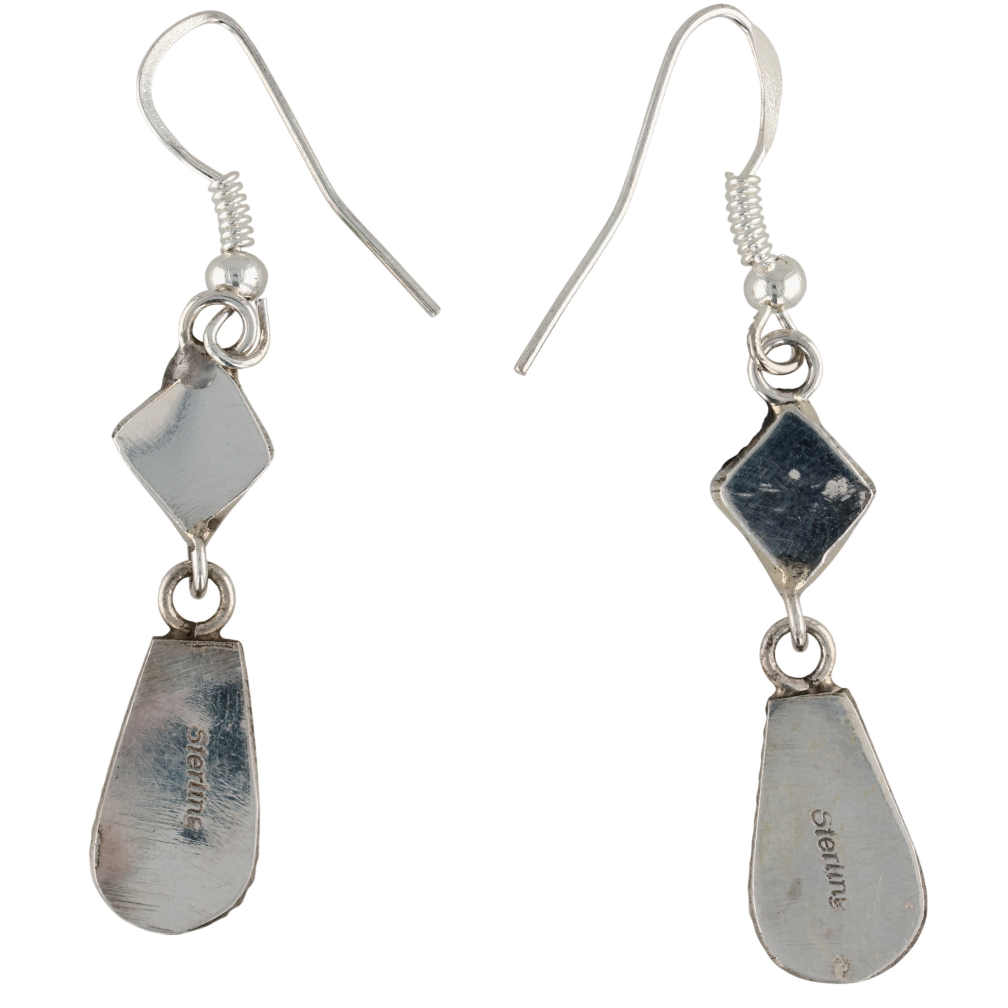 Victor Thompson Navajo Sterling Opal Earrings
