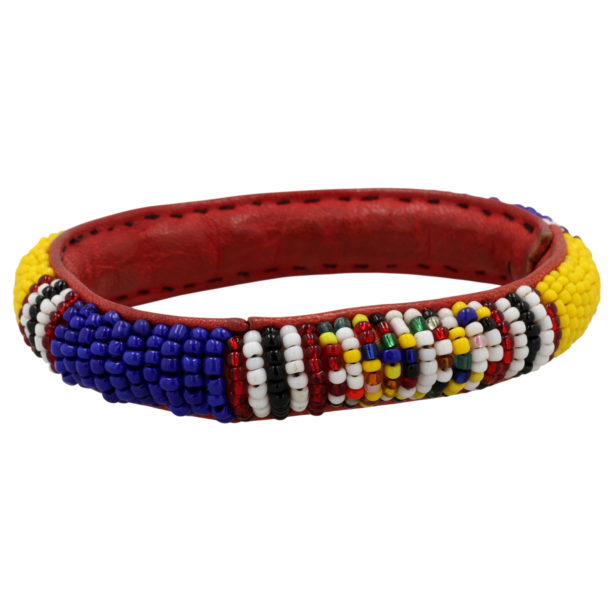 Vintage Cherokee Microbead Bangle Bracelet