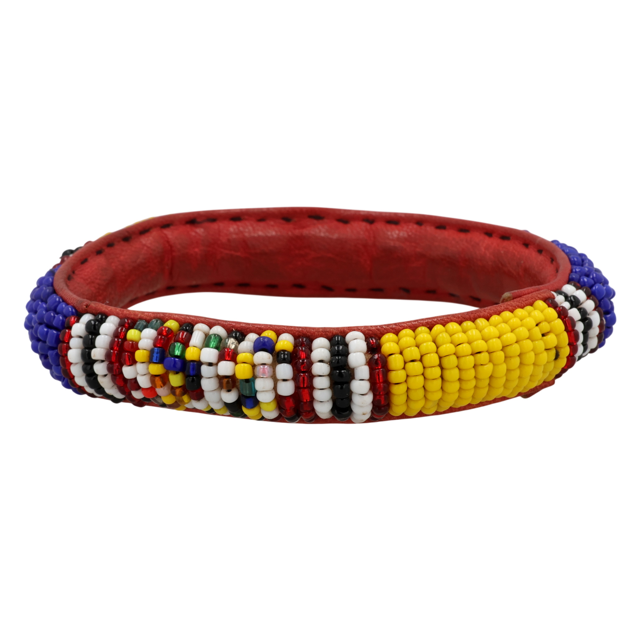 Vintage Cherokee Microbead Bangle Bracelet