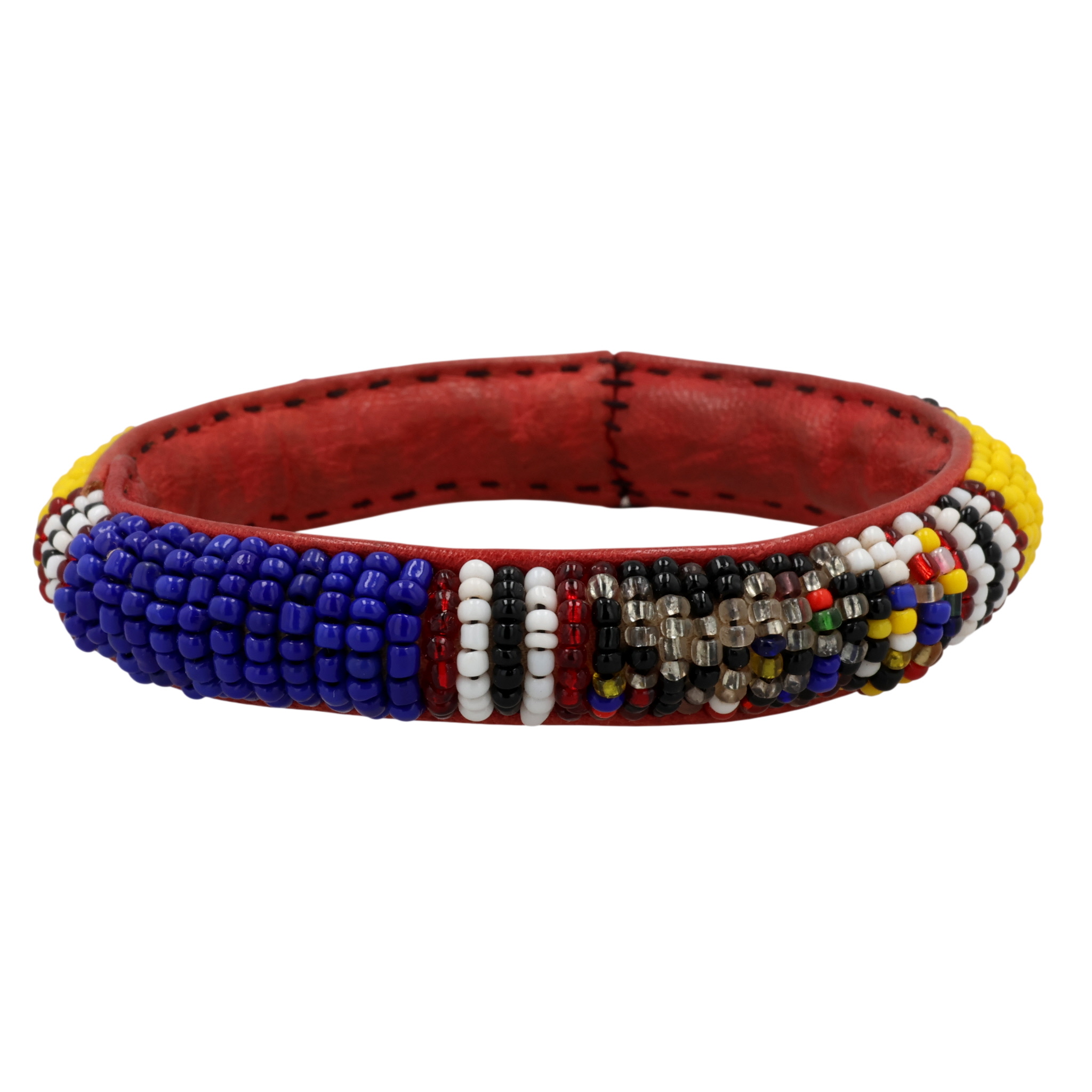 Vintage Cherokee Microbead Bangle Bracelet