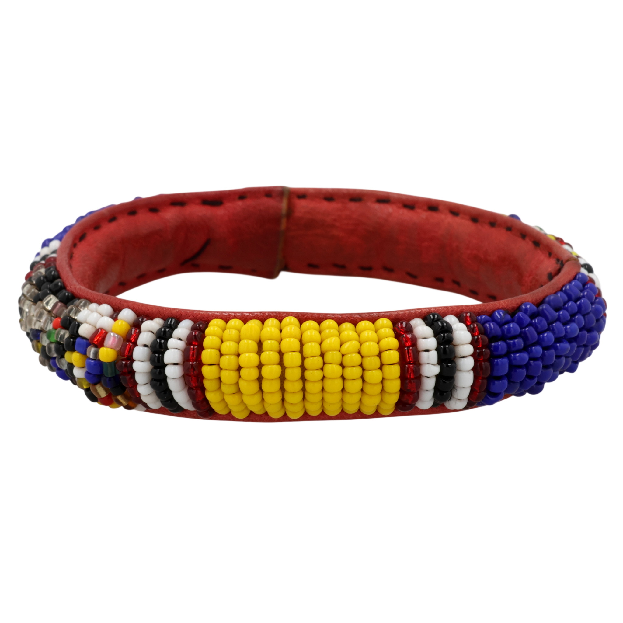 Vintage Cherokee Microbead Bangle Bracelet