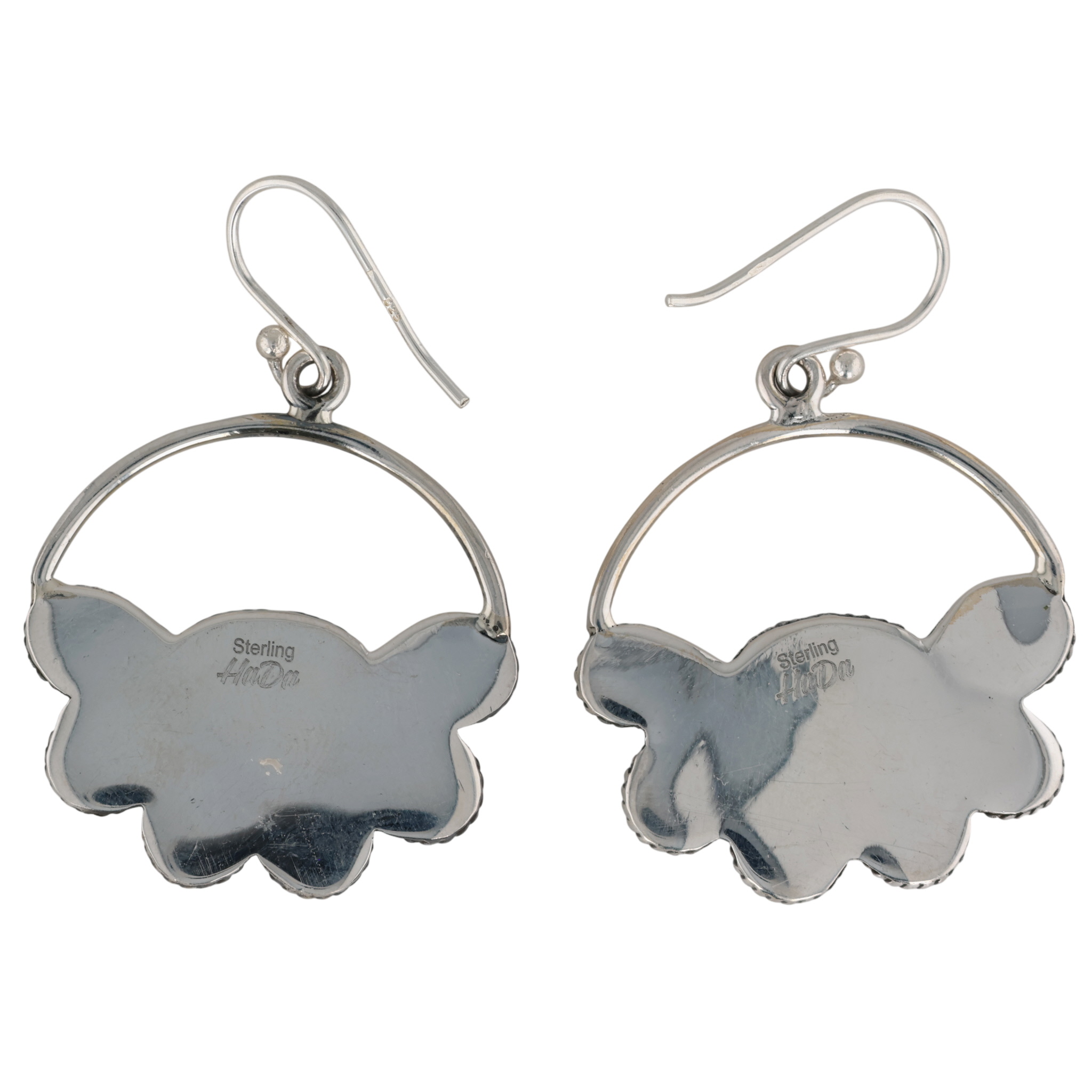 HaDa Collection Sterling Kingman Turquoise Earrings