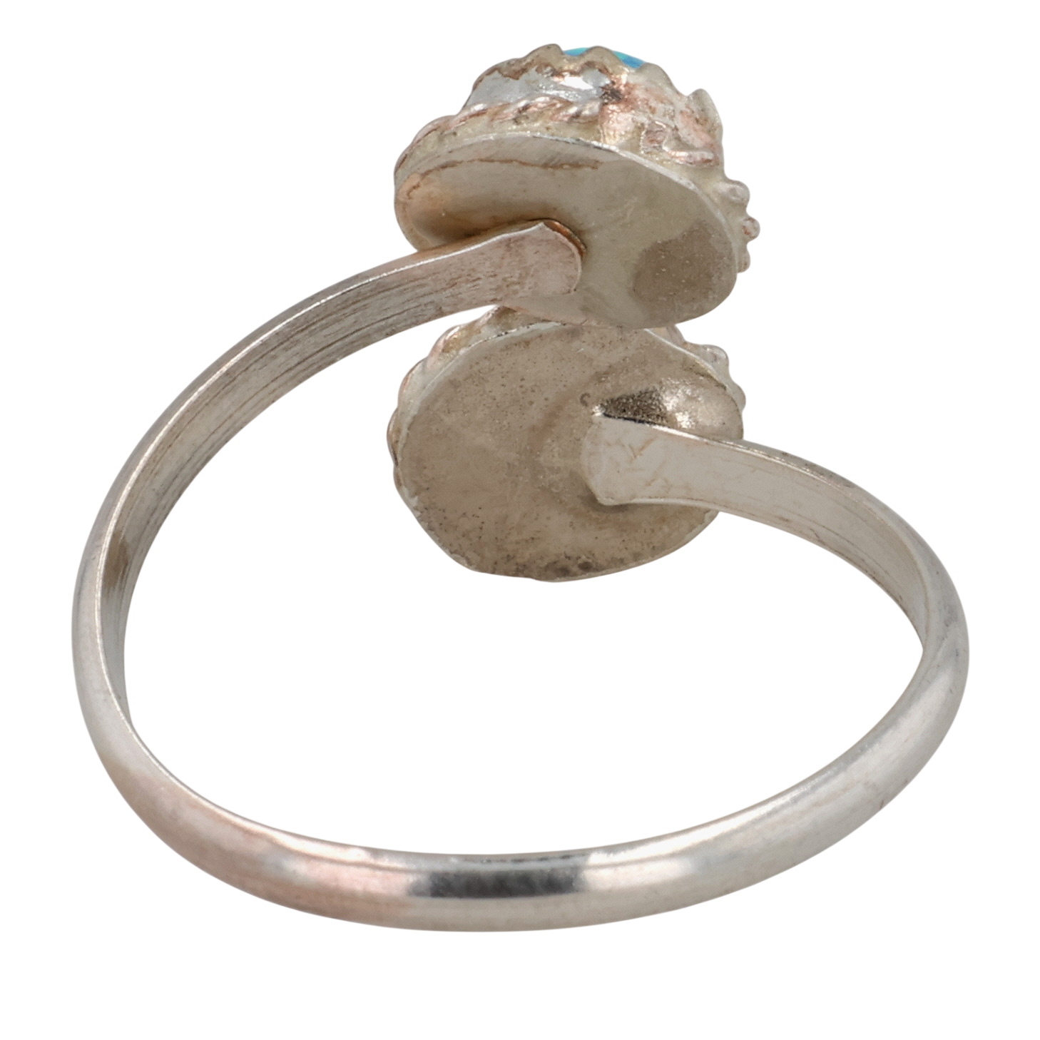 Esther White Navajo Sterling Opal Ring Sz 4