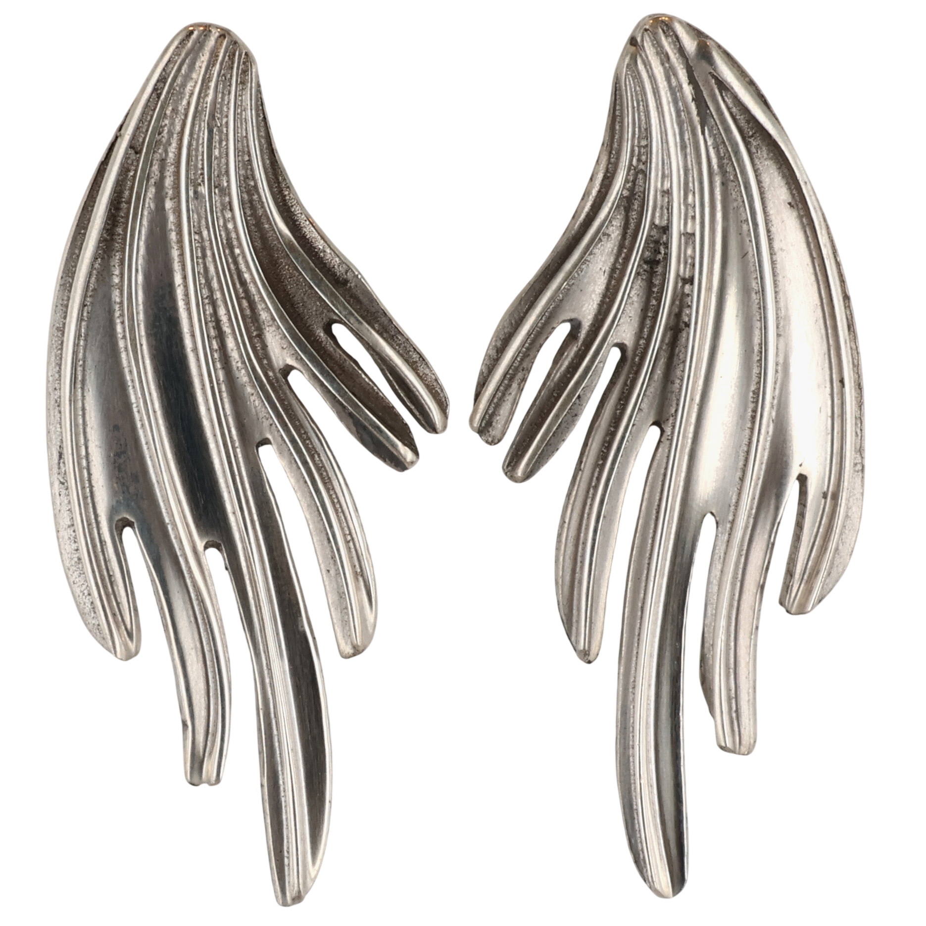 Charles Johnson Navajo Sterling Earrings