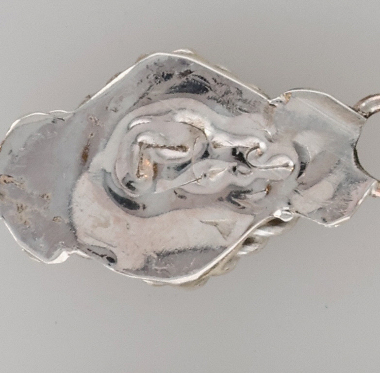 Raquel Booqua Zuni Sterling Wild Horse Magnesite Earrings