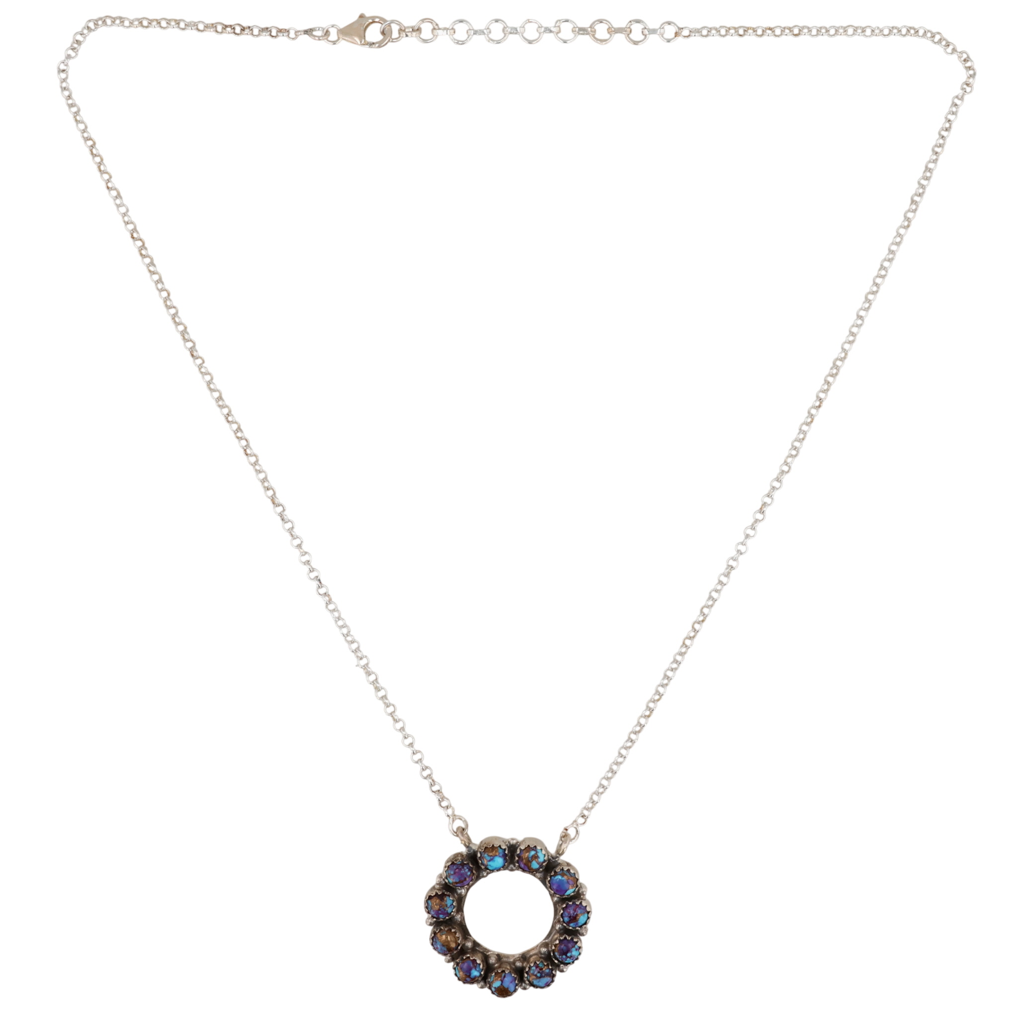 HaDa Collection Sterling Purple Mojave Necklace