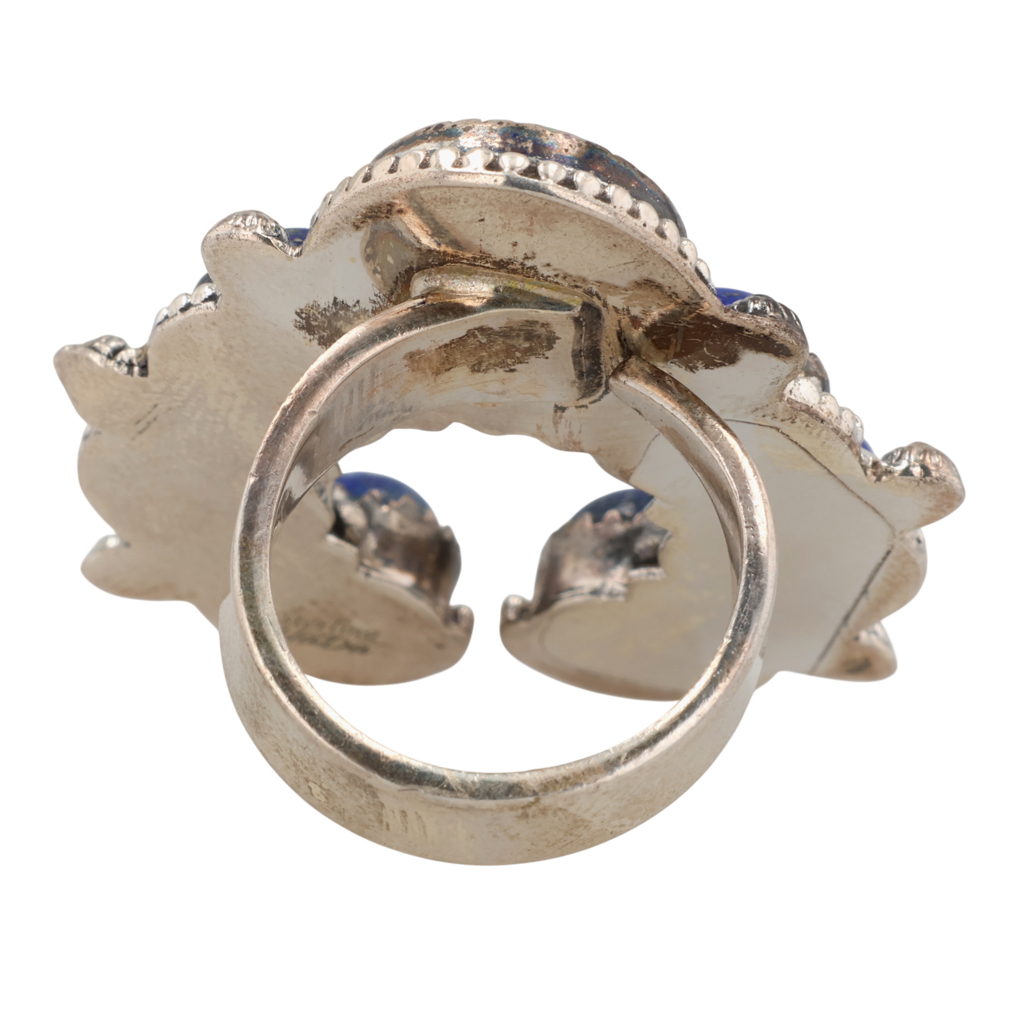 HaDa Collection Sterling Multi-Stone Naja Adjustable Ring