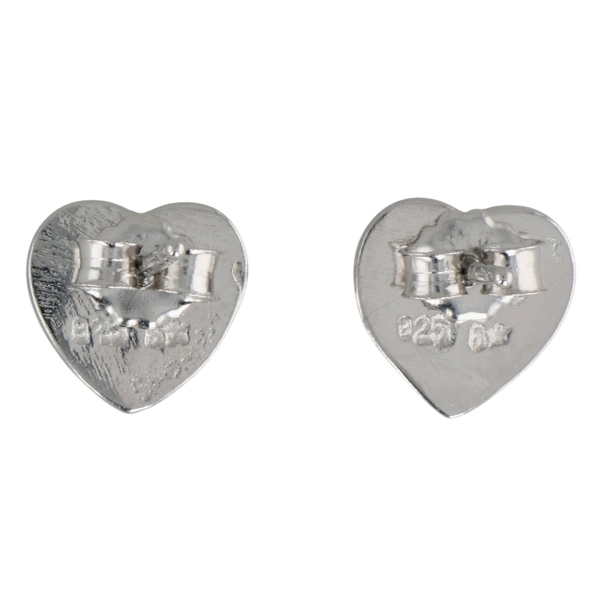 Southwest Sterling Opal Heart Earrings