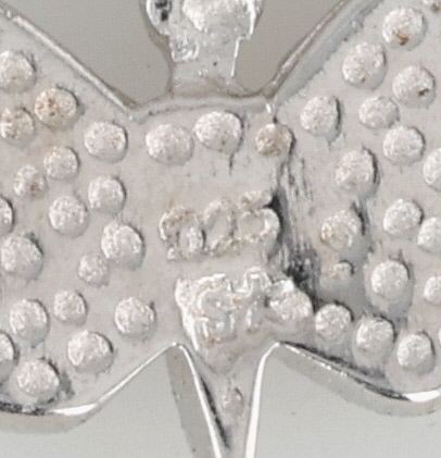 Southwest Sterling Larimar Butterfly Earrings
