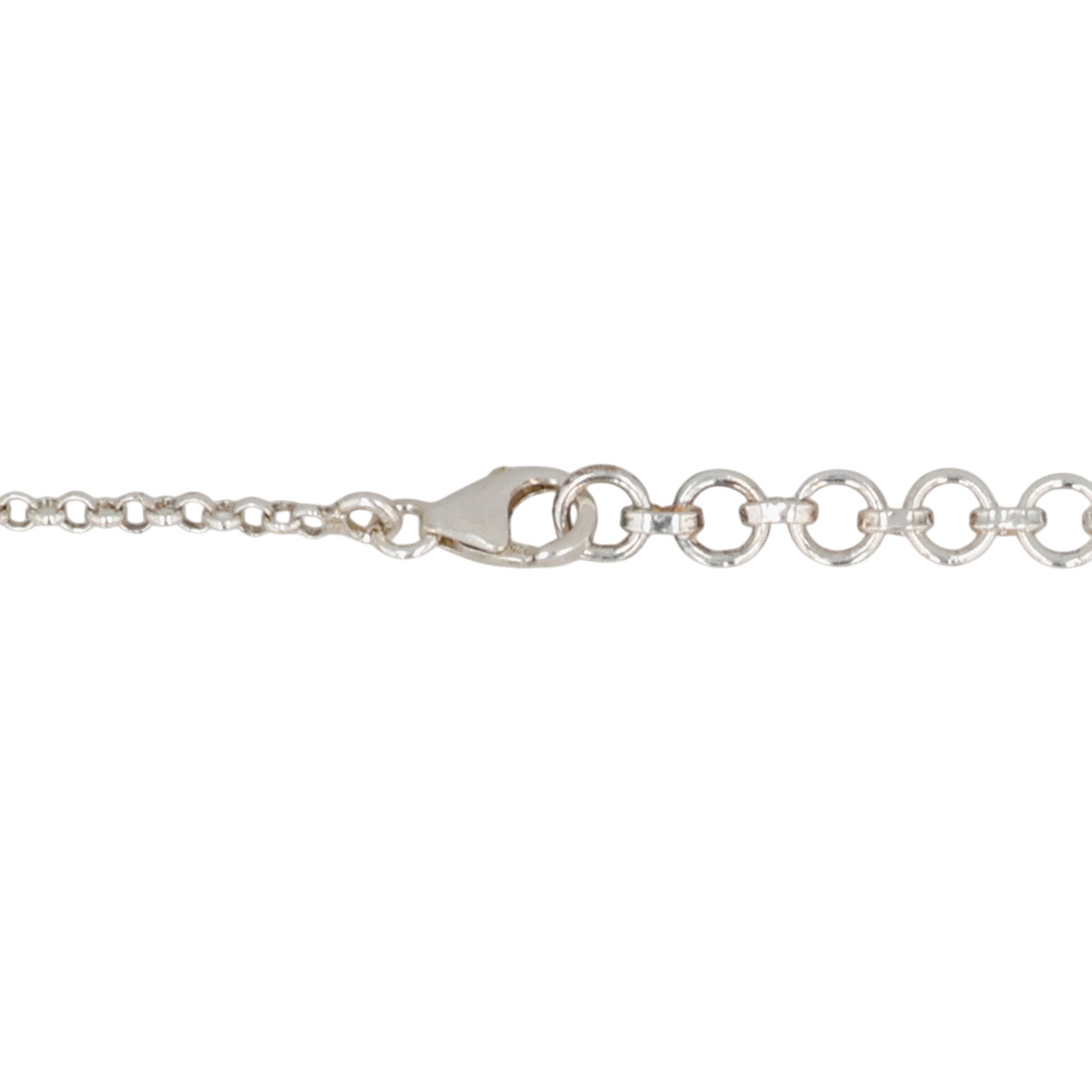 HaDa Collection Sterling Pink Opal Drop Necklace